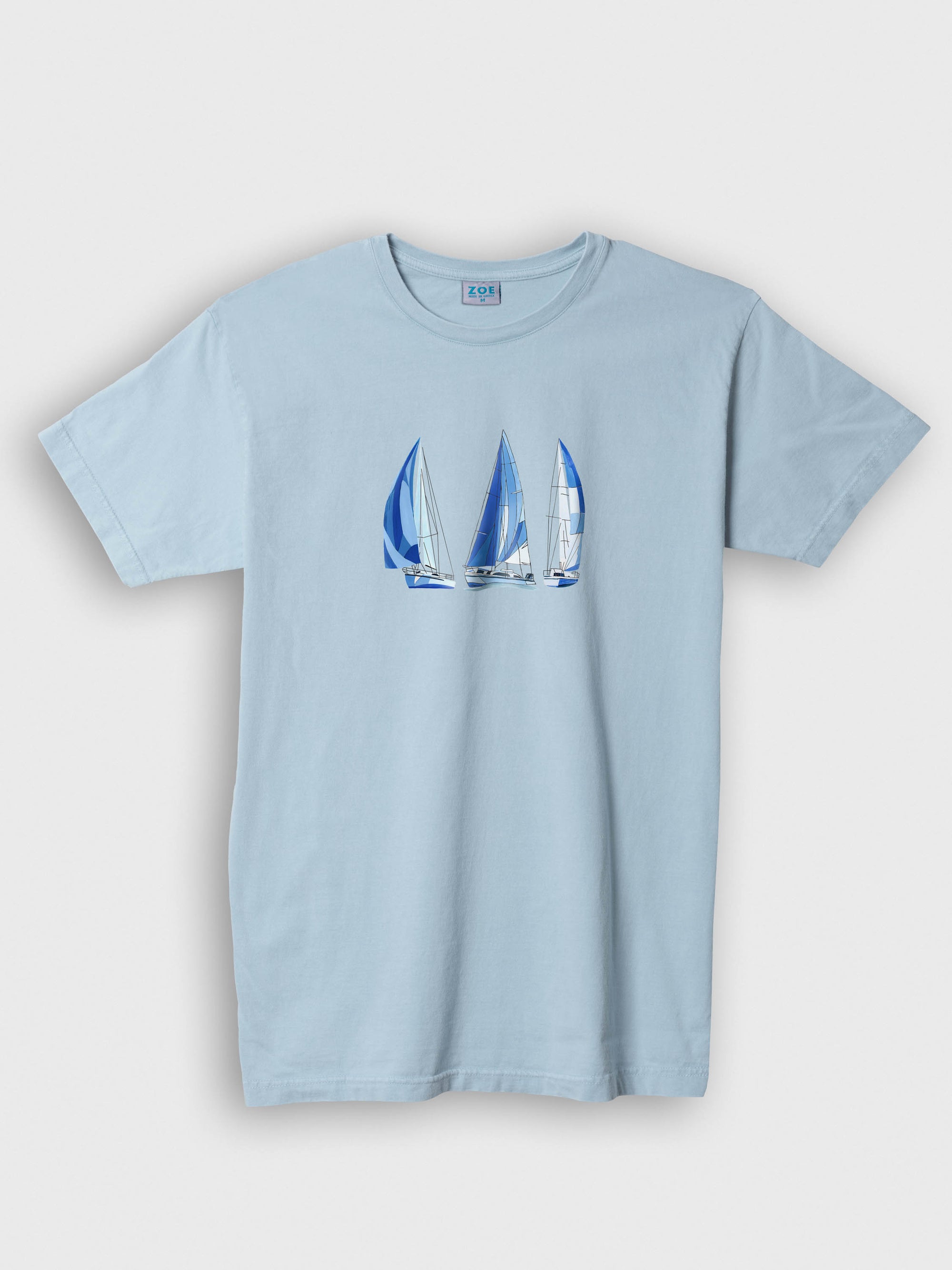 Greek sailing boats - Stonewashed T-Shirts