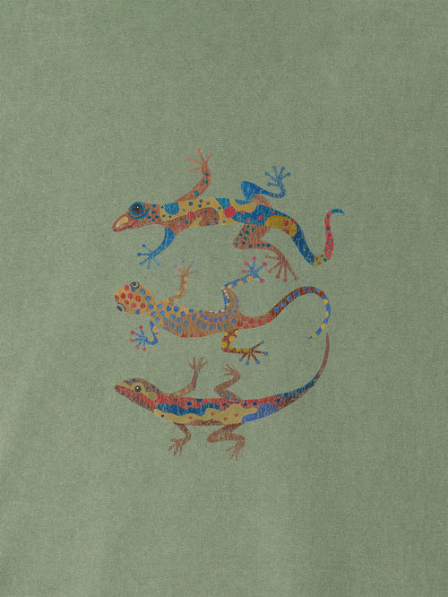 Aegean lizards - Stonewashed T-Shirts