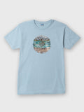 Tree rooted in Cretan landscape - Stonewashed T-Shirts
