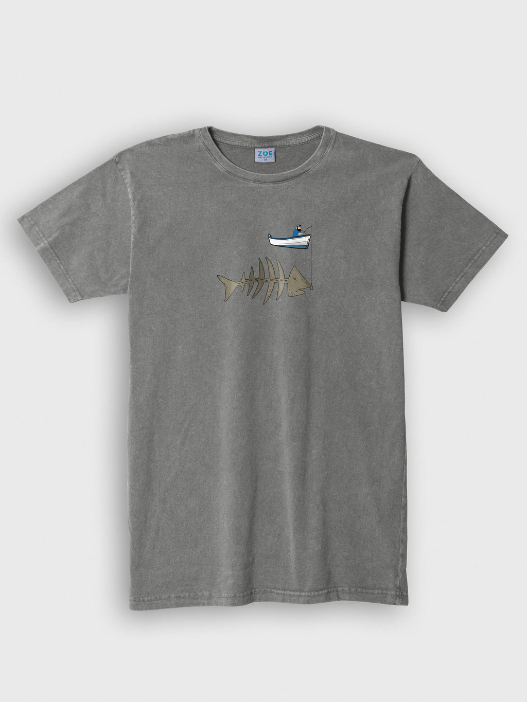 Big Whale - Stonewashed T-Shirts