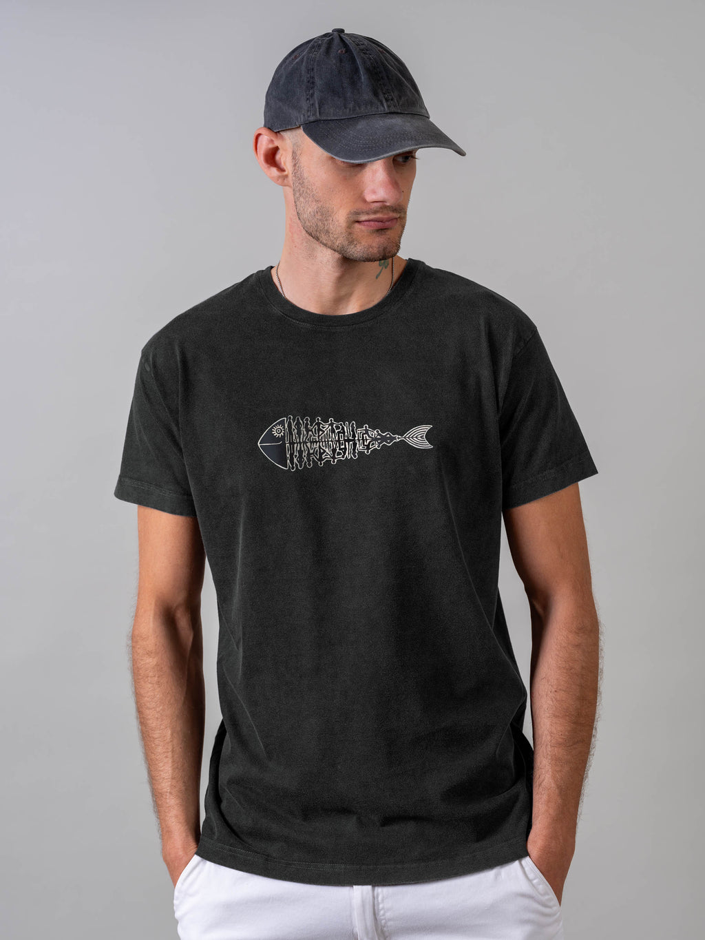 Fishbone - Stonewashed T-Shirts