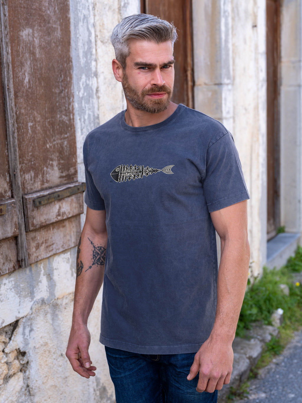 Fishbone - Stonewashed T-Shirts