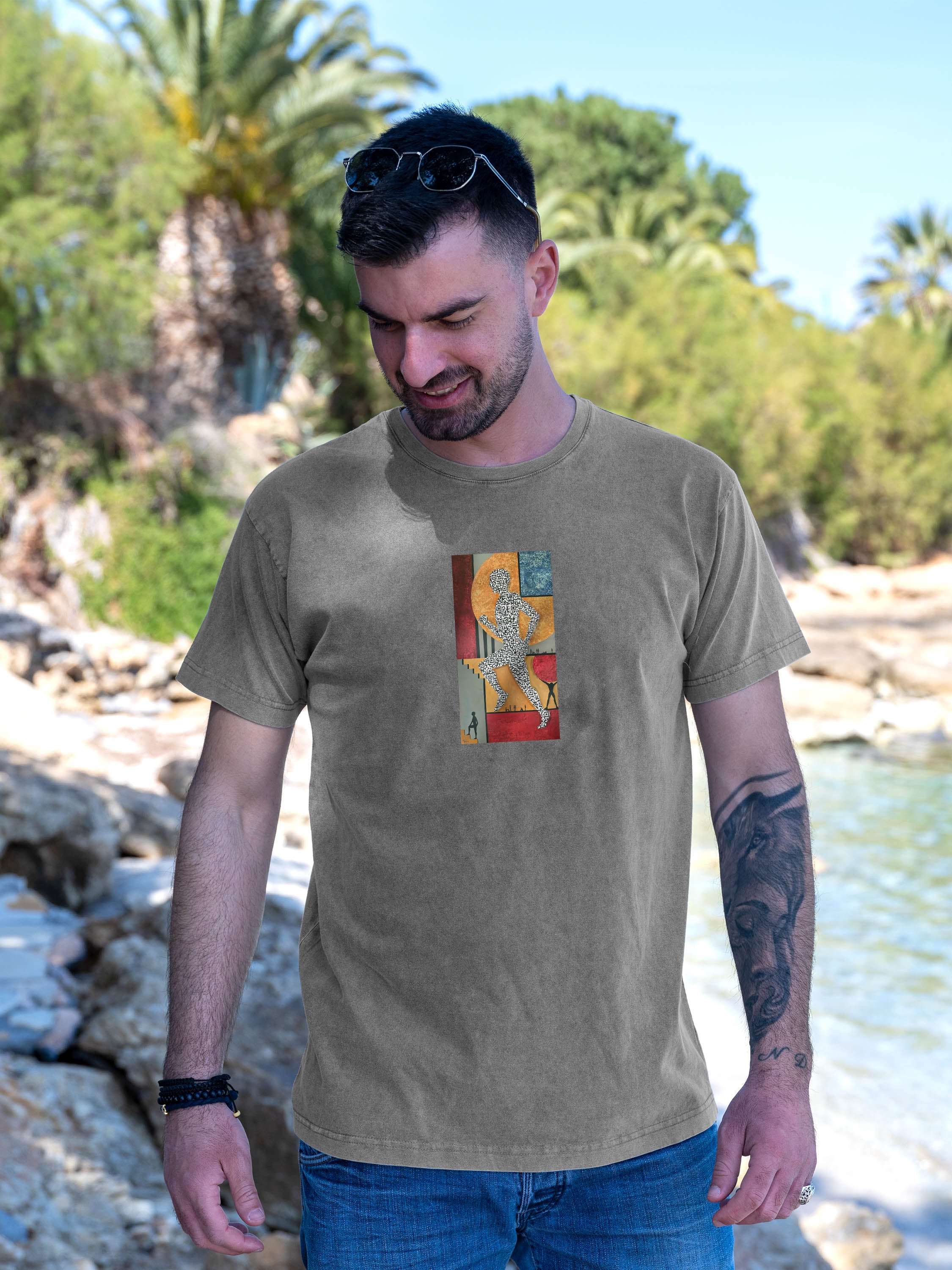 To the future - Stonewashed T-Shirts