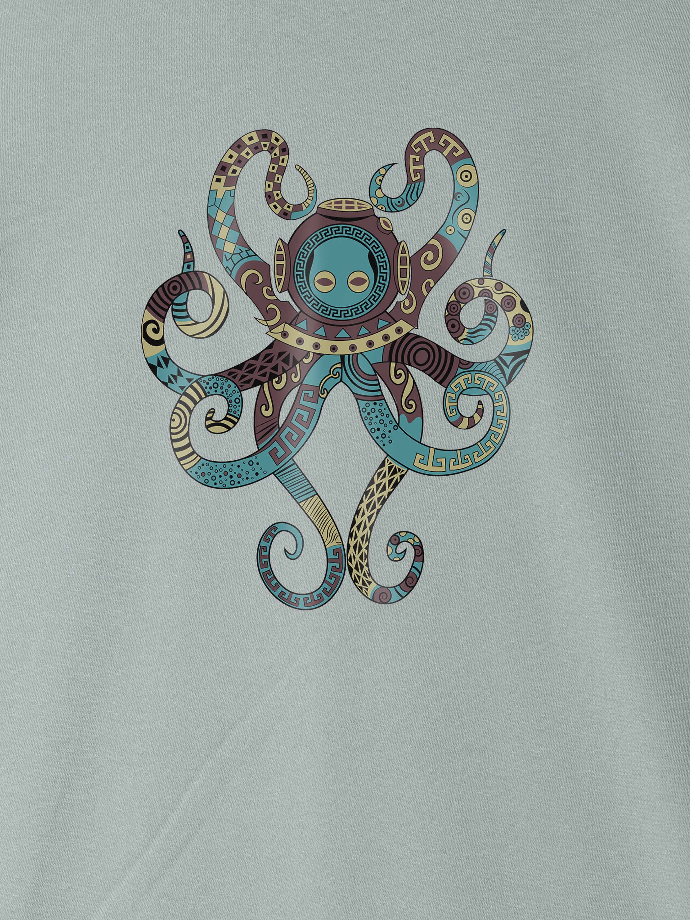 Submerged Octopus - T-Shirts