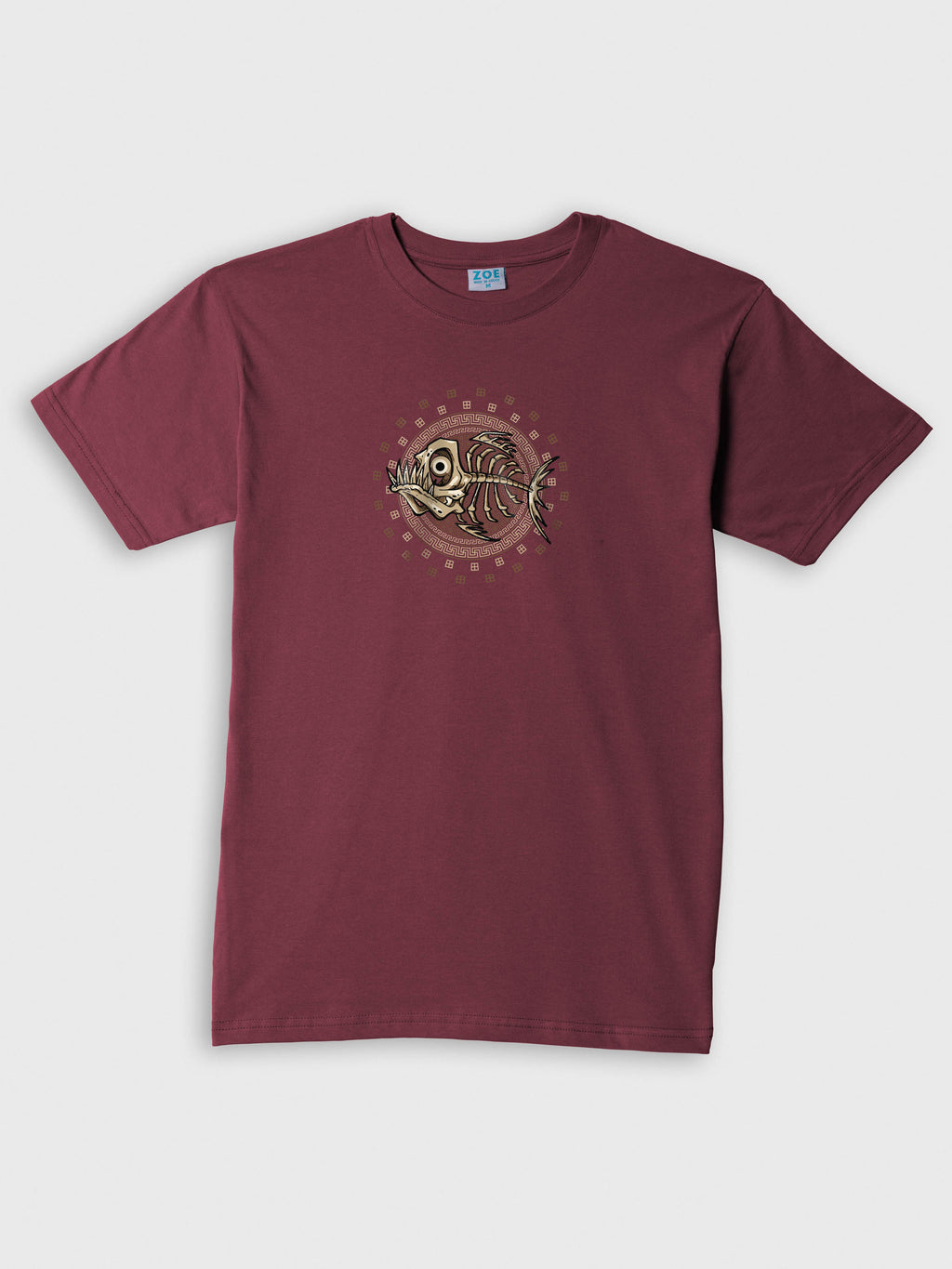 Fishbone Disk - T-Shirts