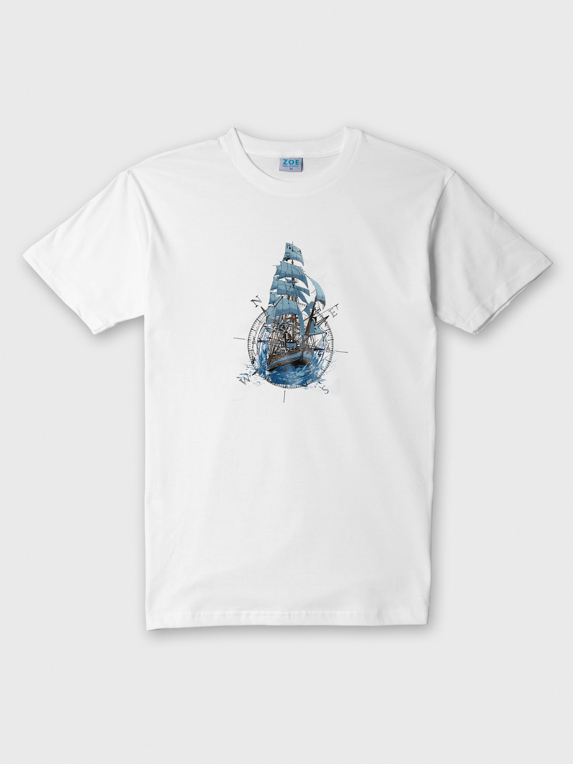 Compass Ship - T-Shirts