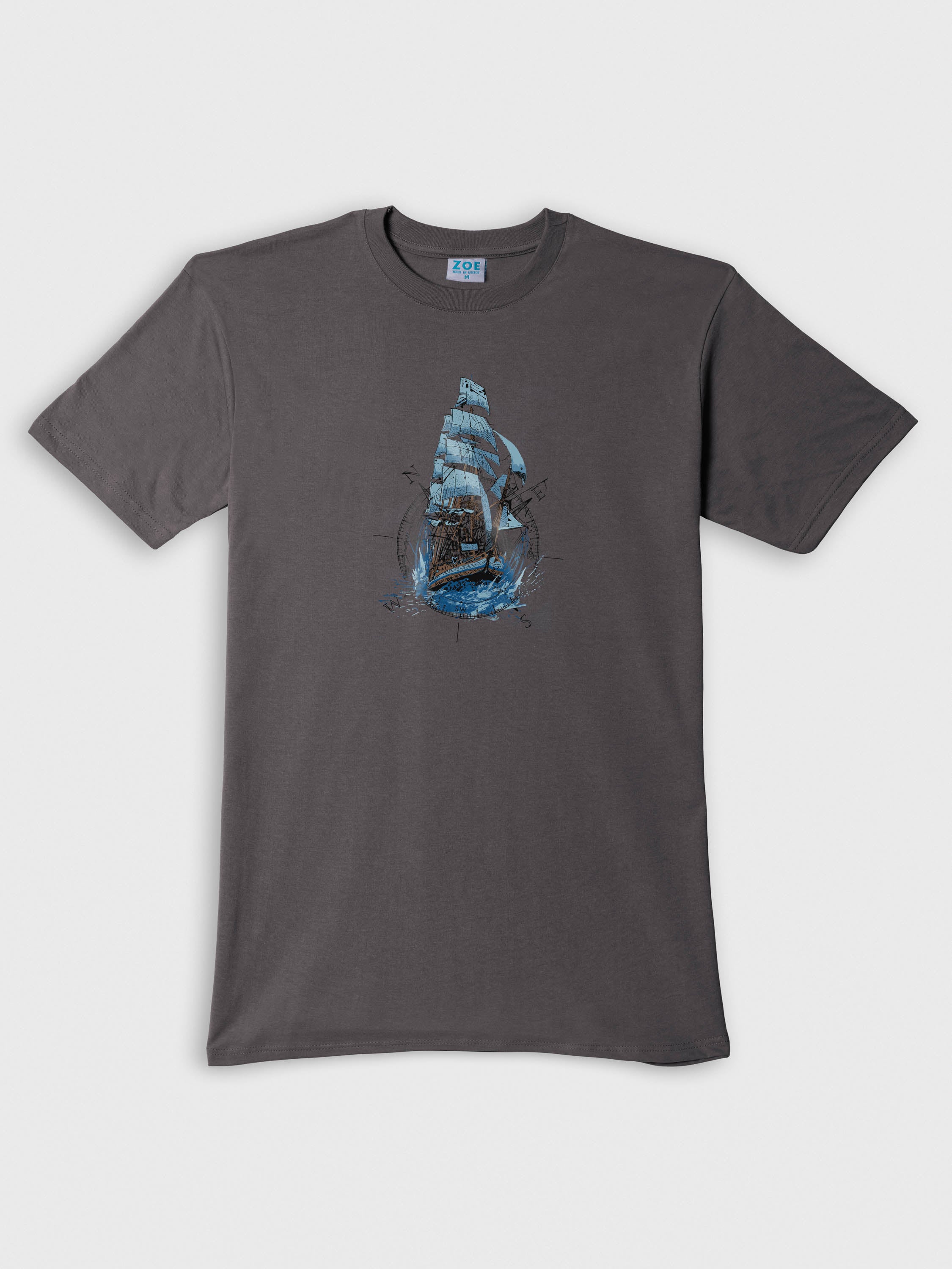 Compass Ship - T-Shirts