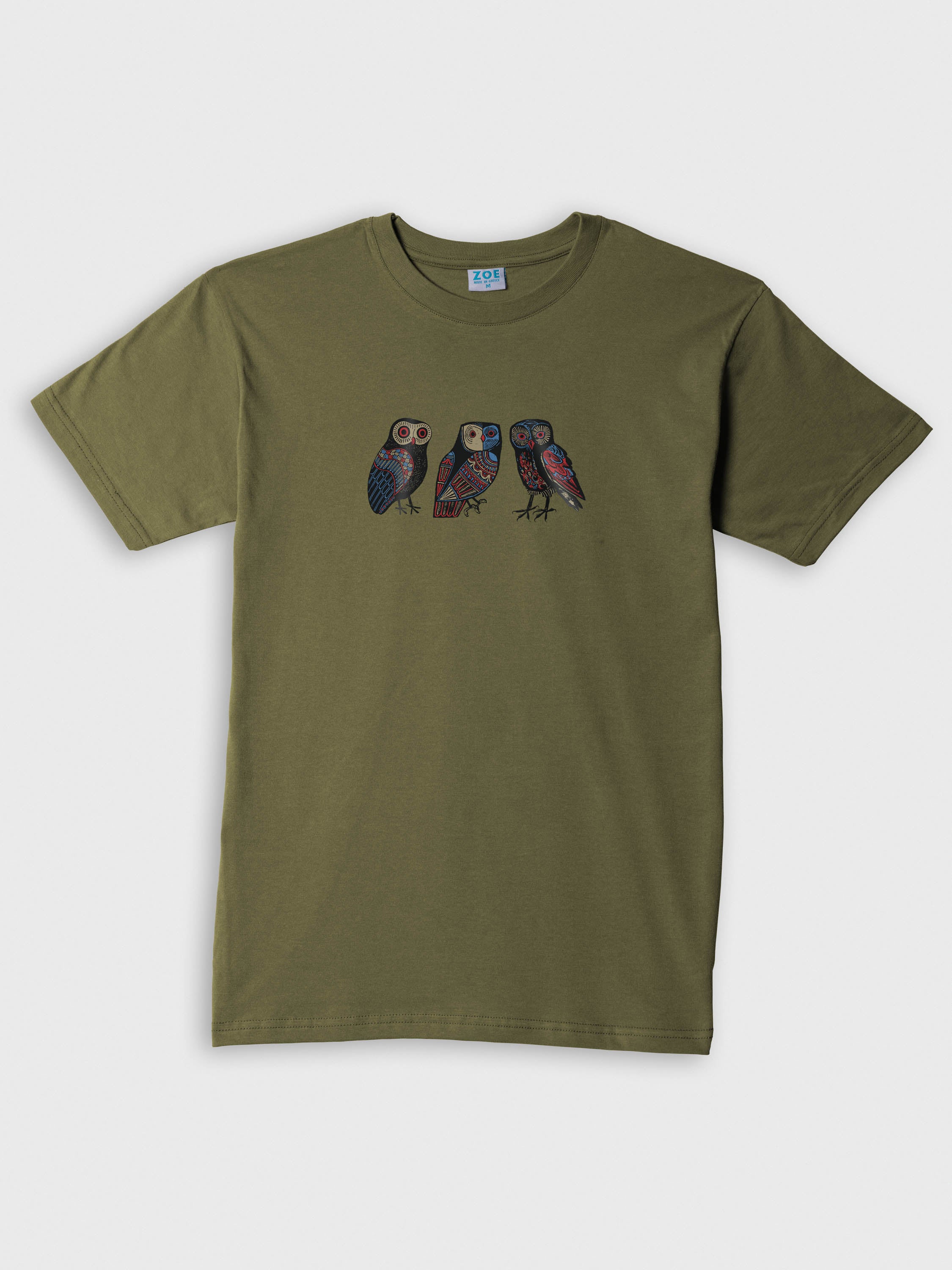 Ethnic Owls - T-Shirts
