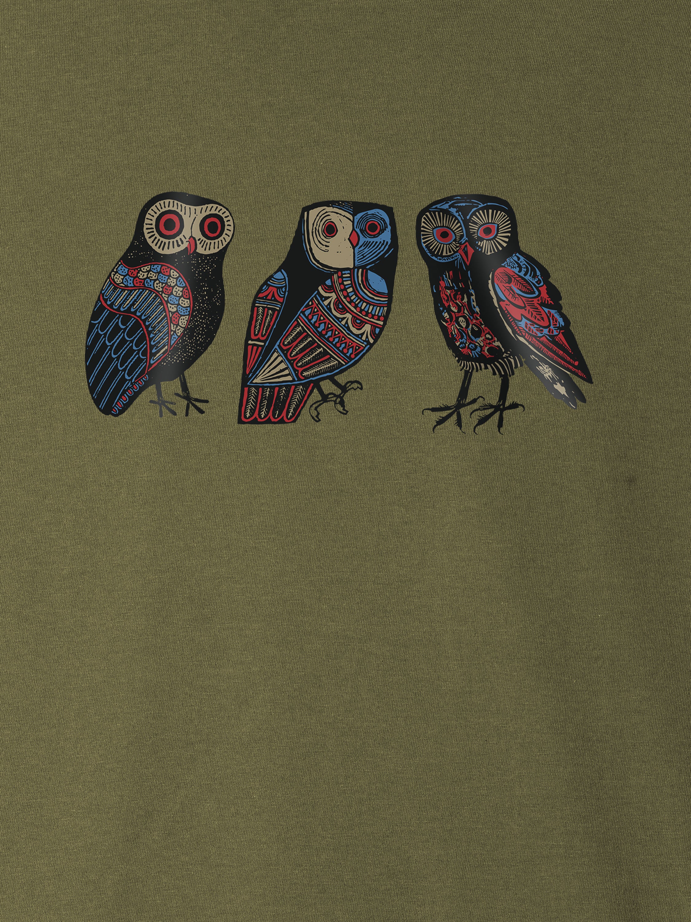 Ethnic Owls - T-Shirts