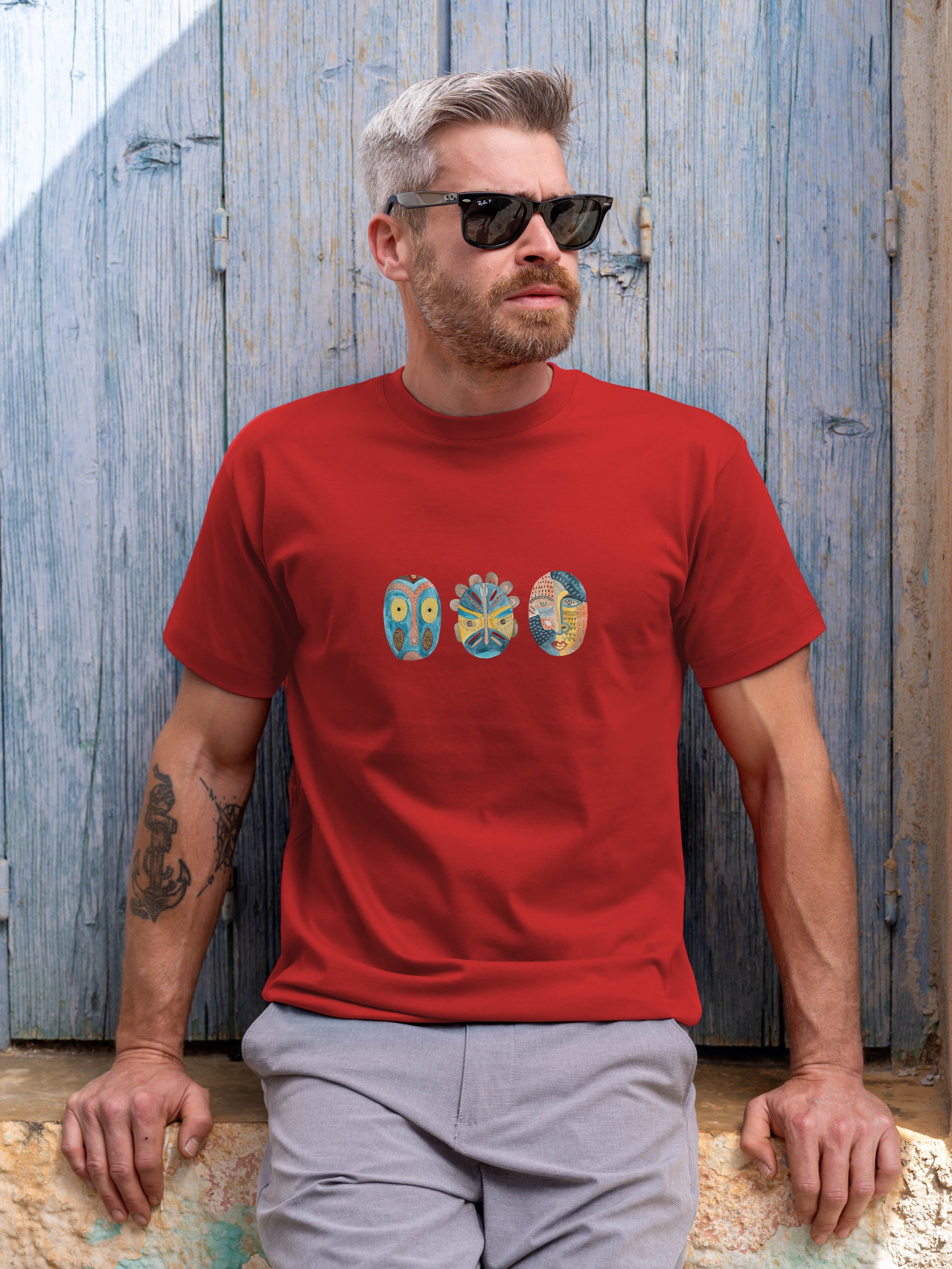 African Masks - T-Shirts
