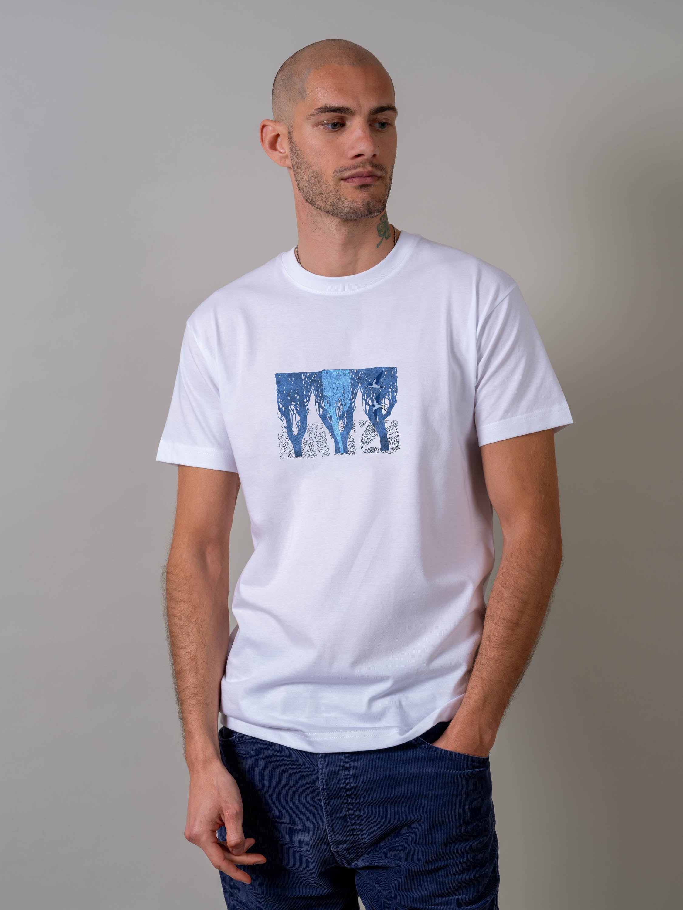 Birds Denim - T-Shirts