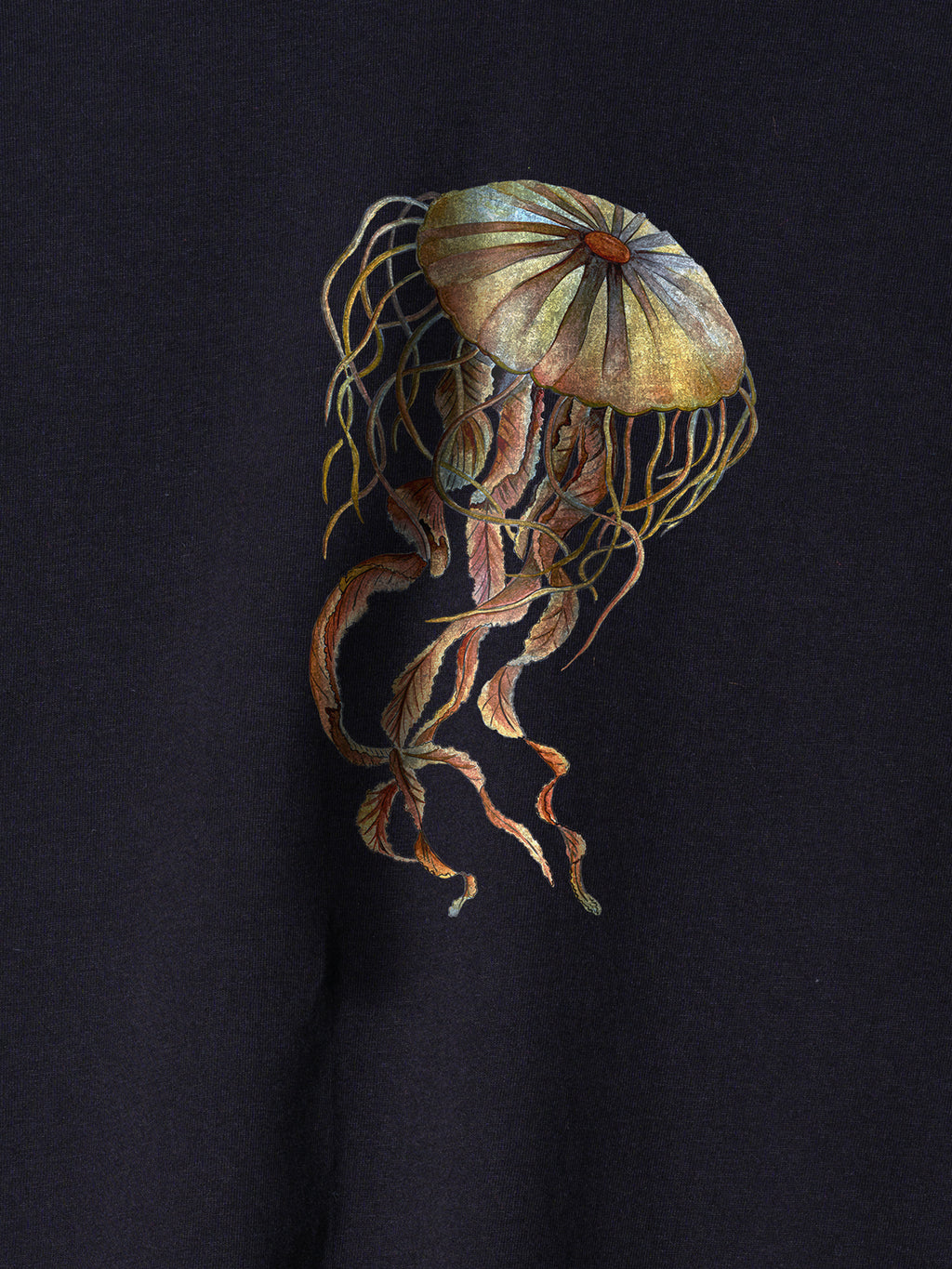 Gold Jellyfish - T-Shirts