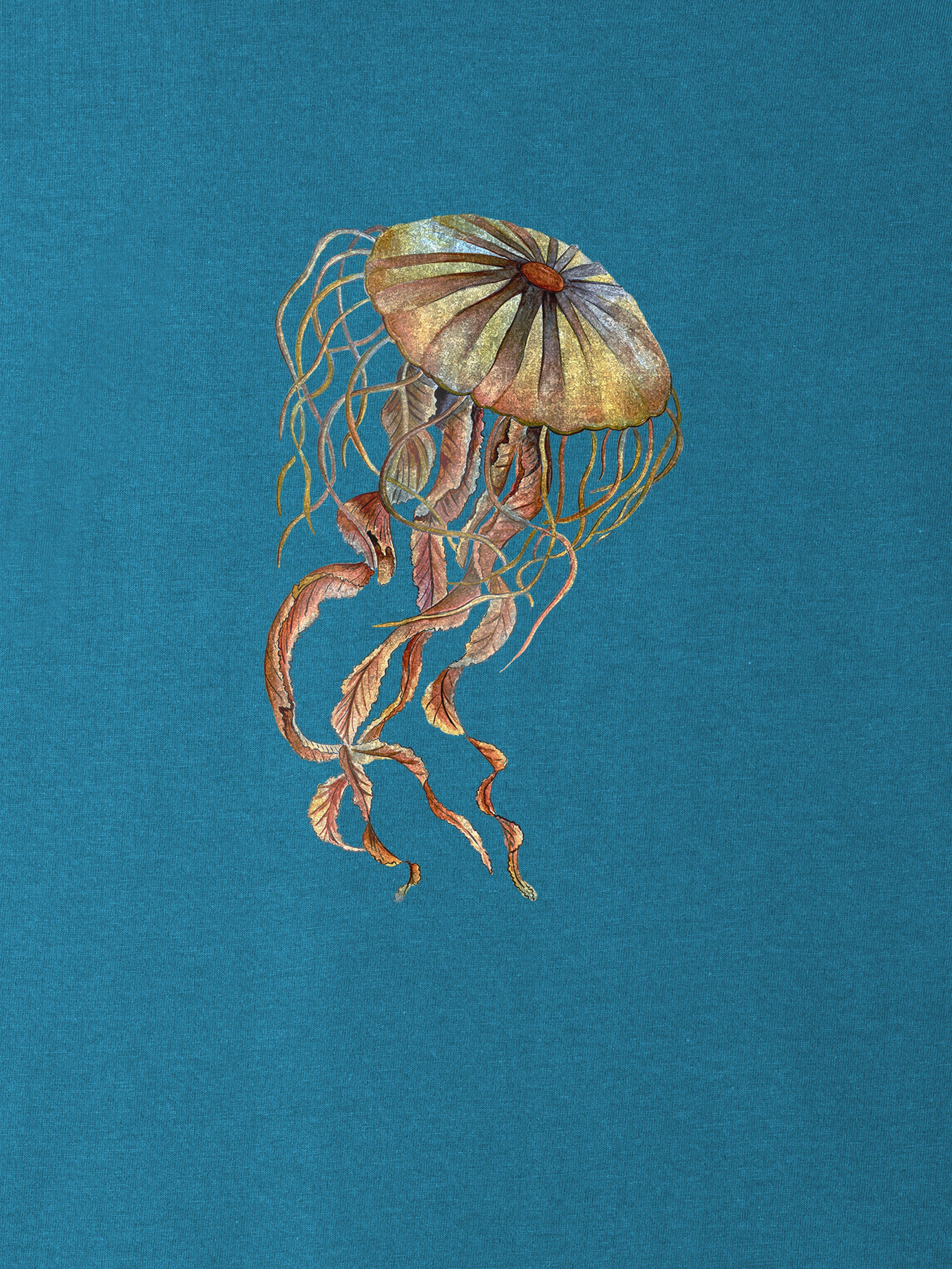 Gold Jellyfish - T-Shirts