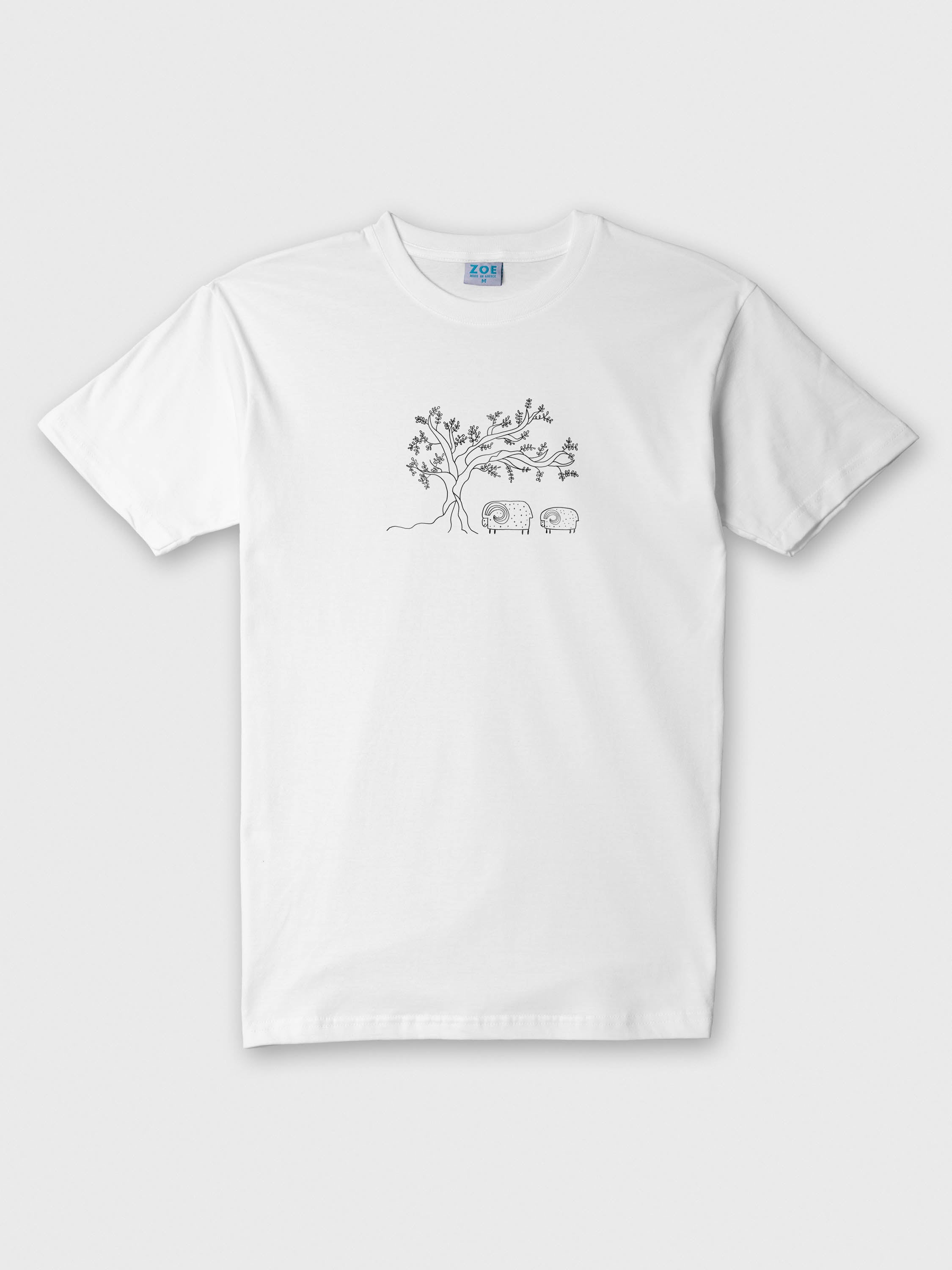 Olive Tree & Sheep  - T-Shirts