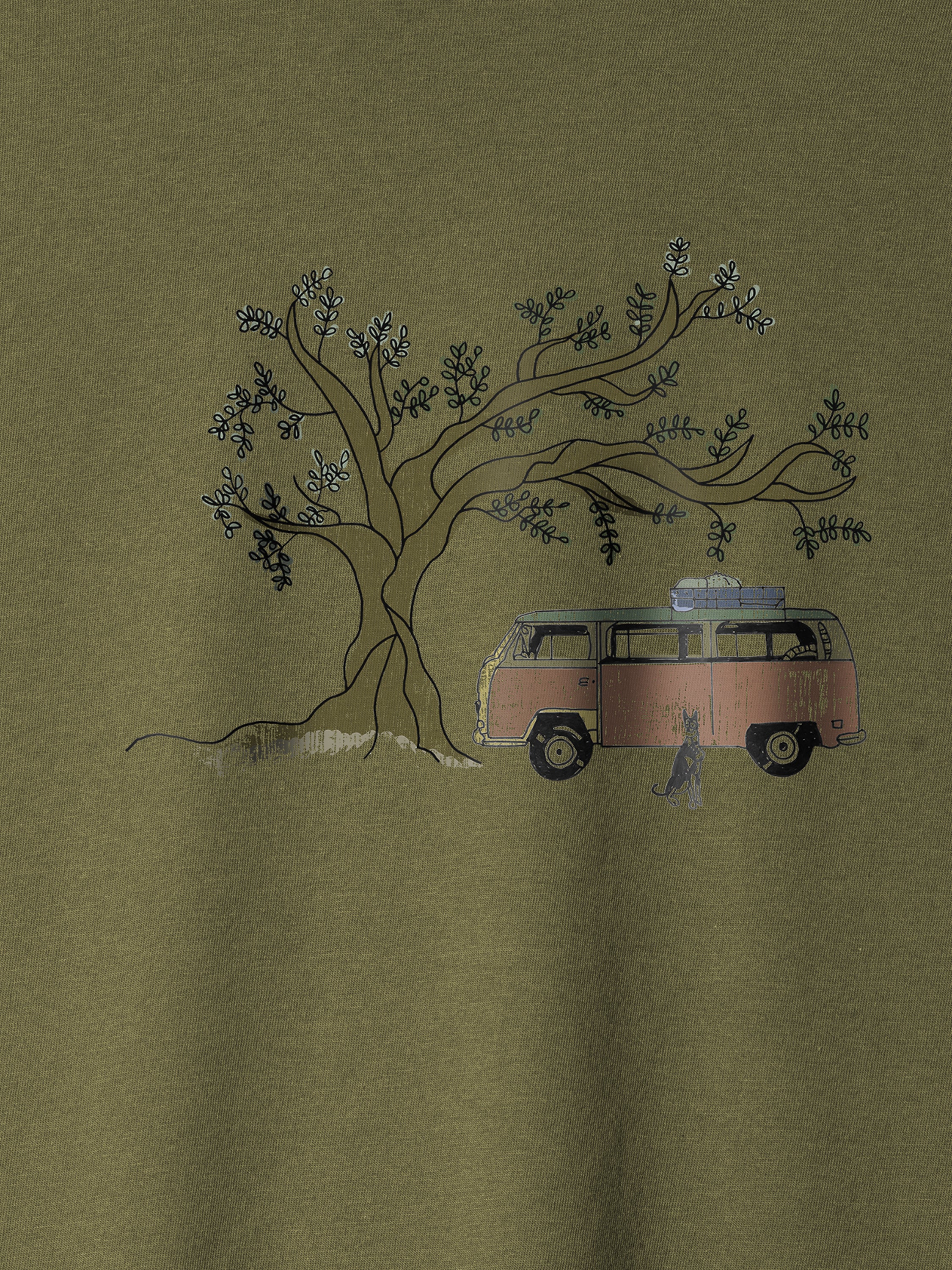 Olive Tree Camper  - T-Shirts