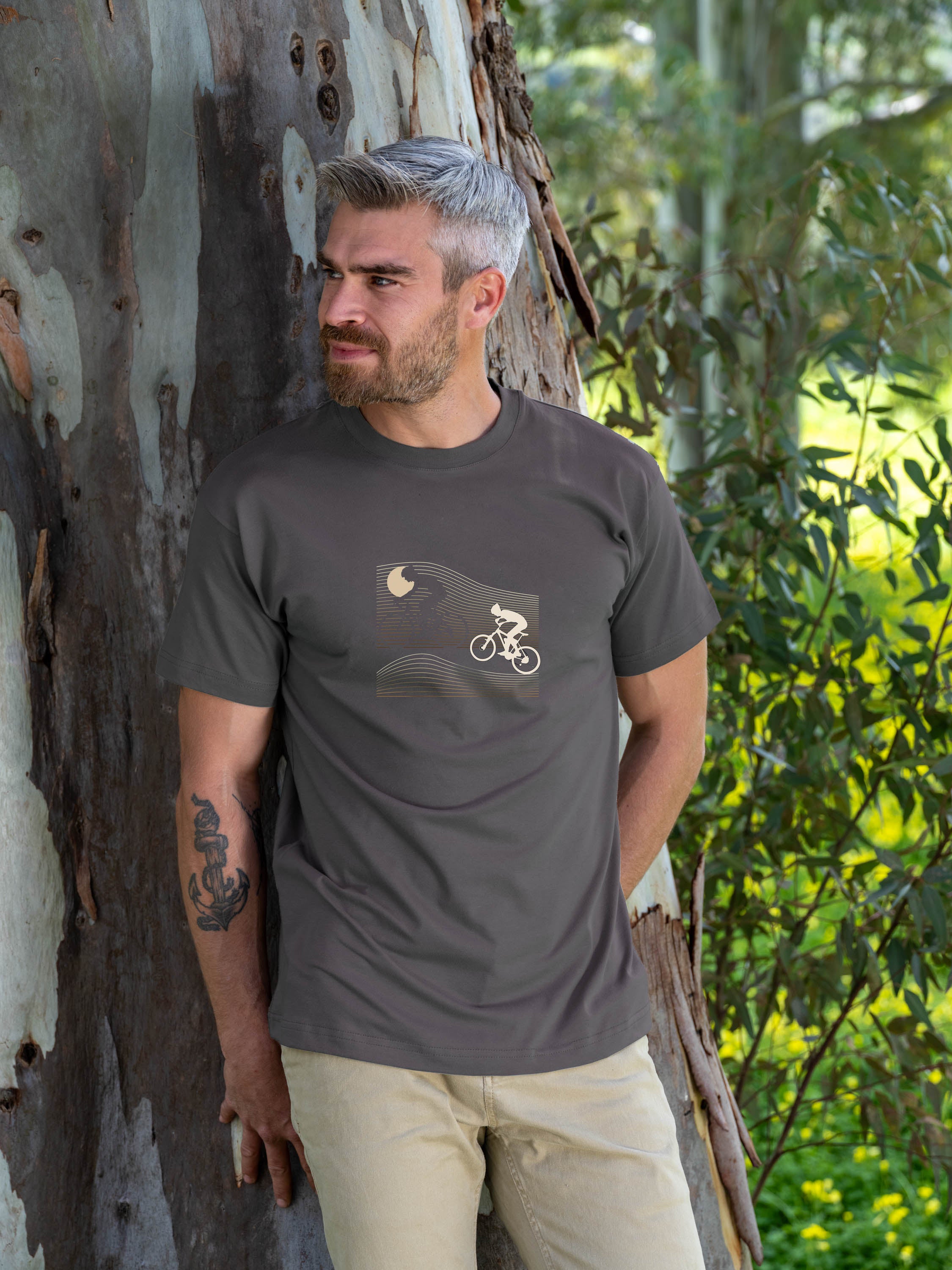 Night Ride Wave  - T-Shirts