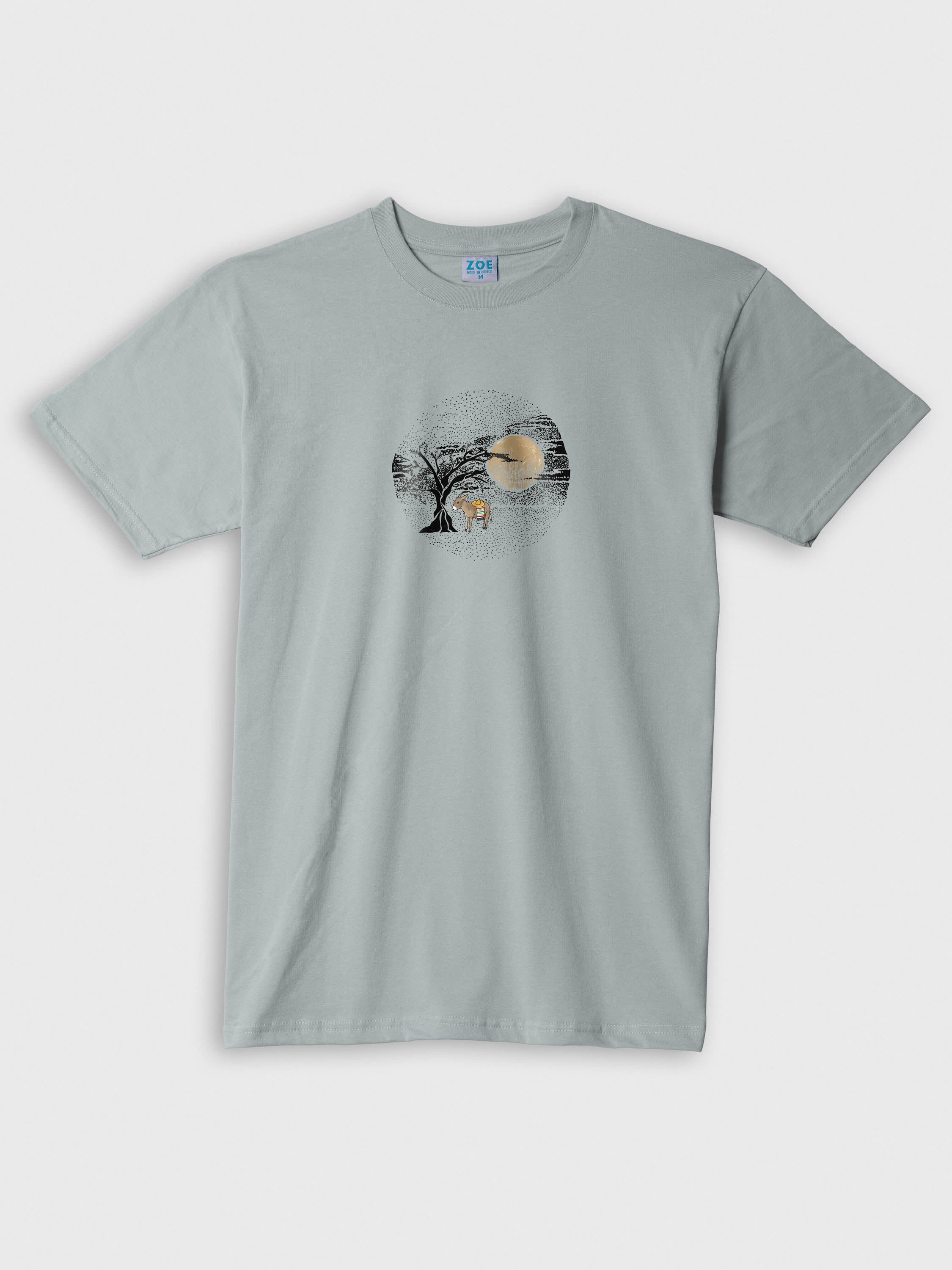 Moonlit Olive Grove  - T-Shirts