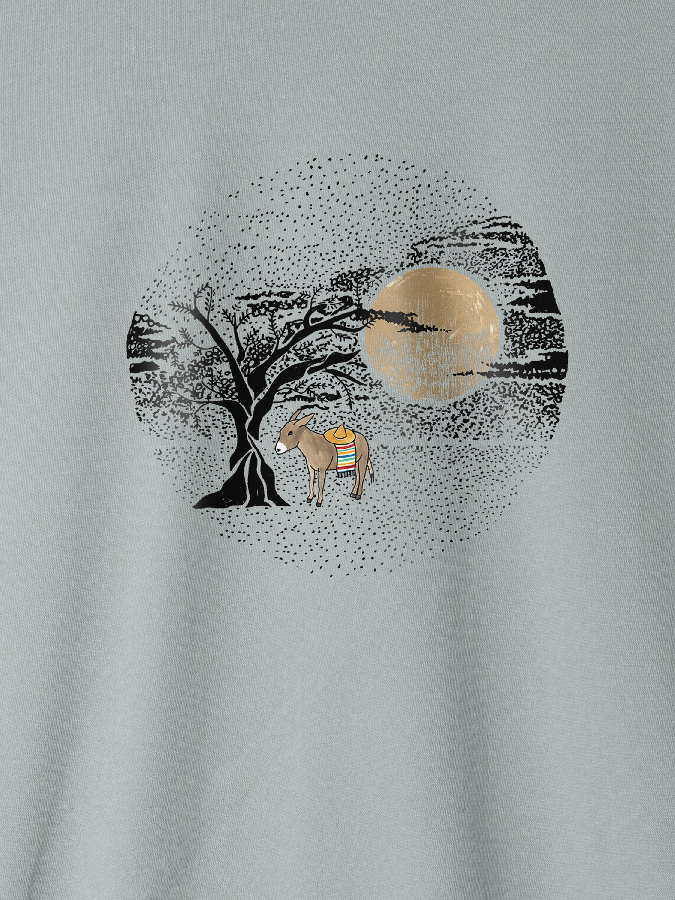 Moonlit Olive Grove  - T-Shirts