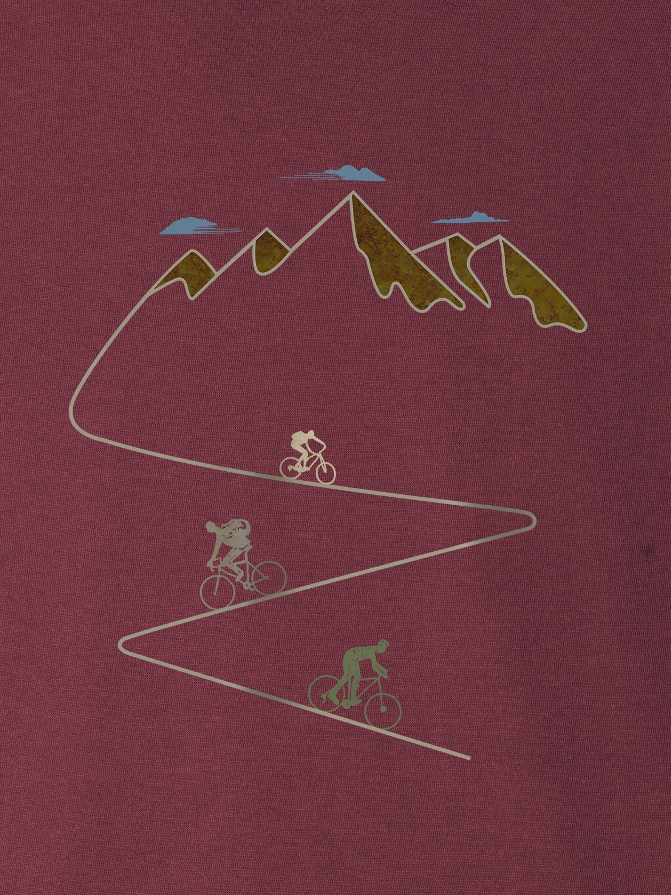 Mountain bike ride  - T-Shirts