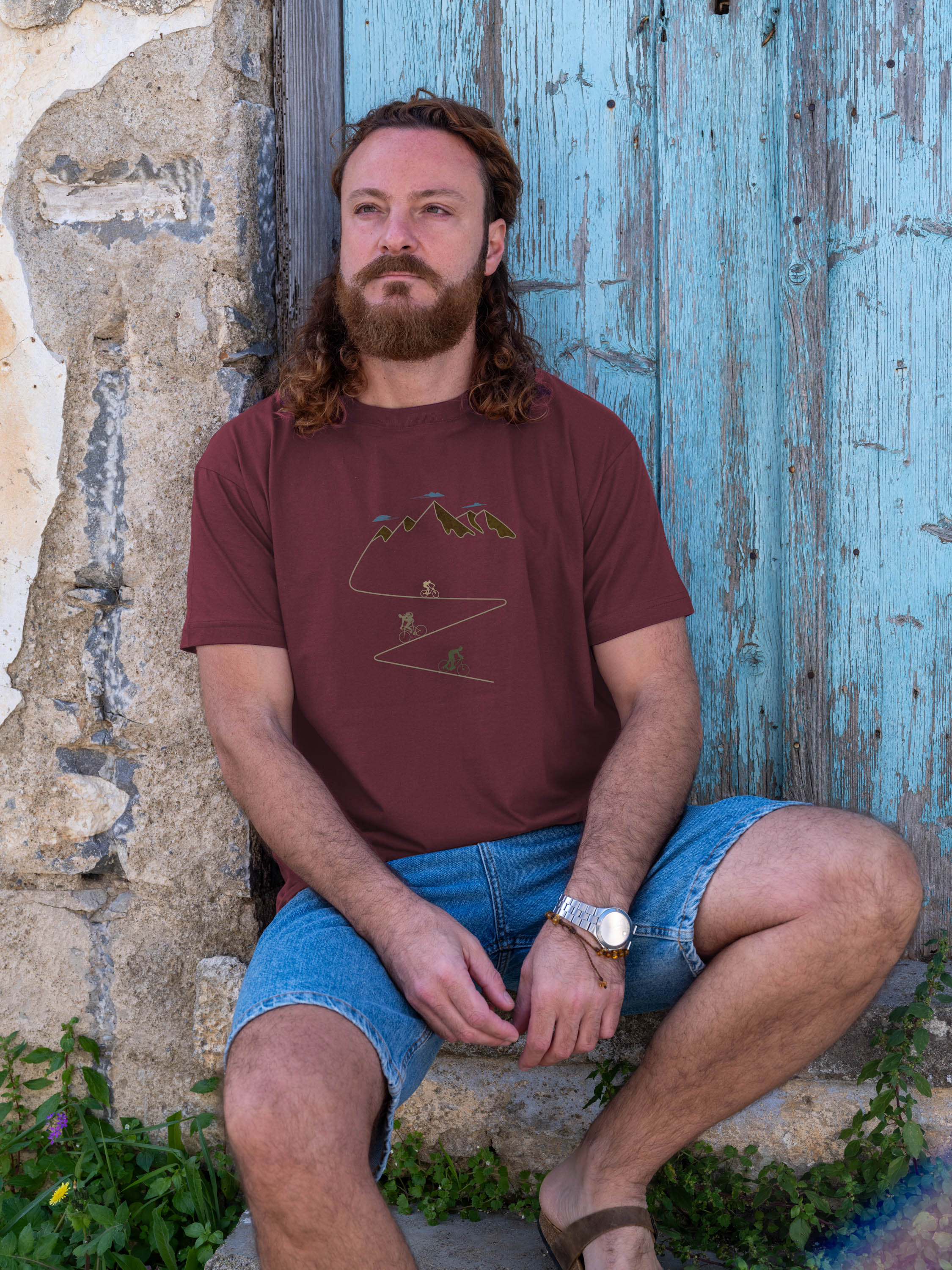 Mountain bike ride  - T-Shirts