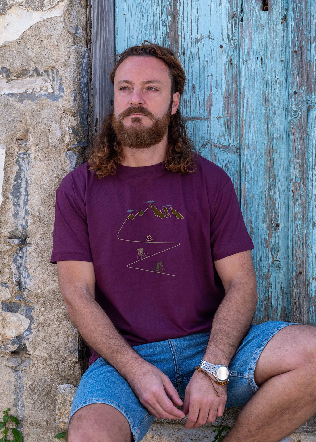 Mountain bike ride  - T-Shirts