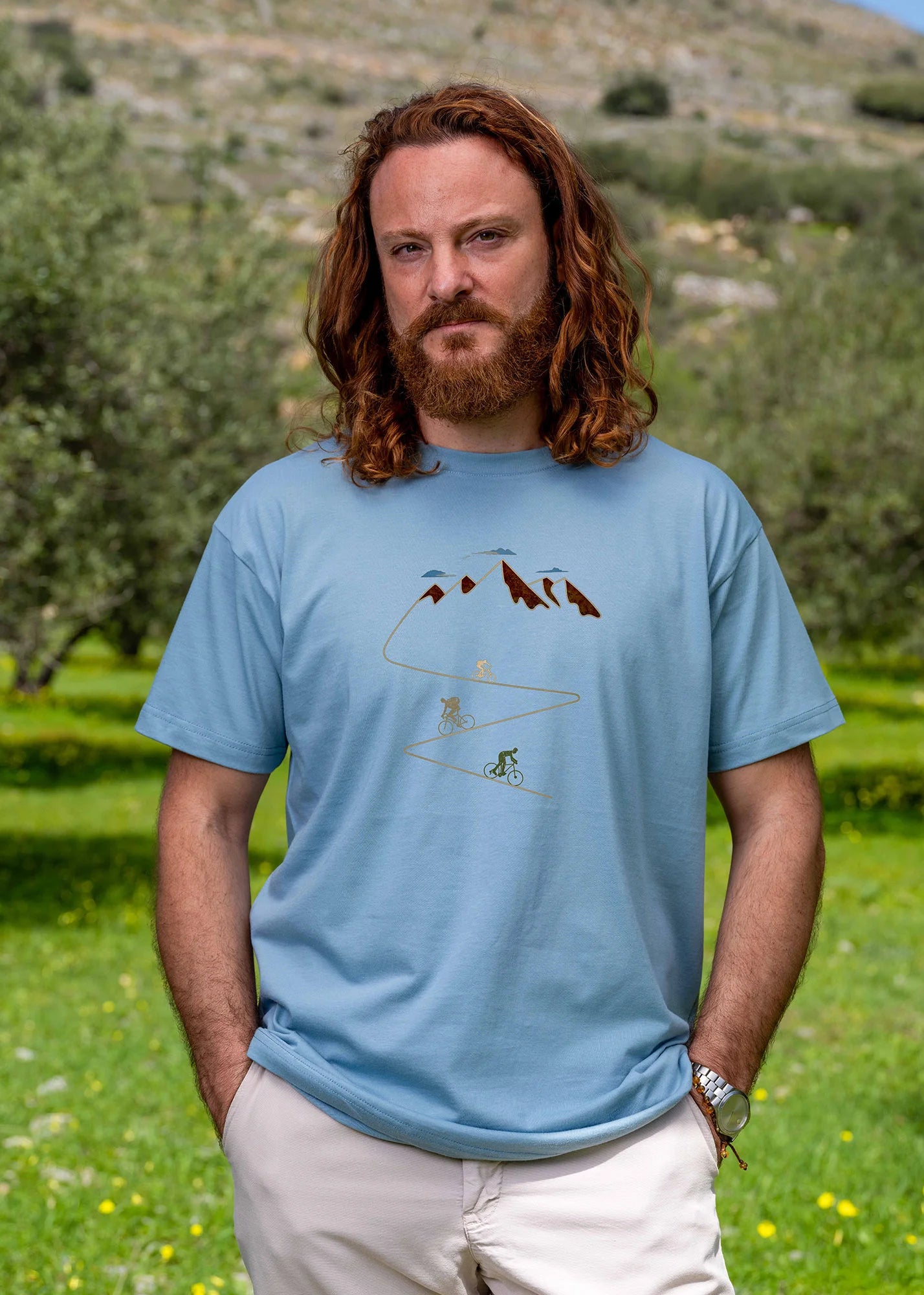 Mountain bike ride  - T-Shirts