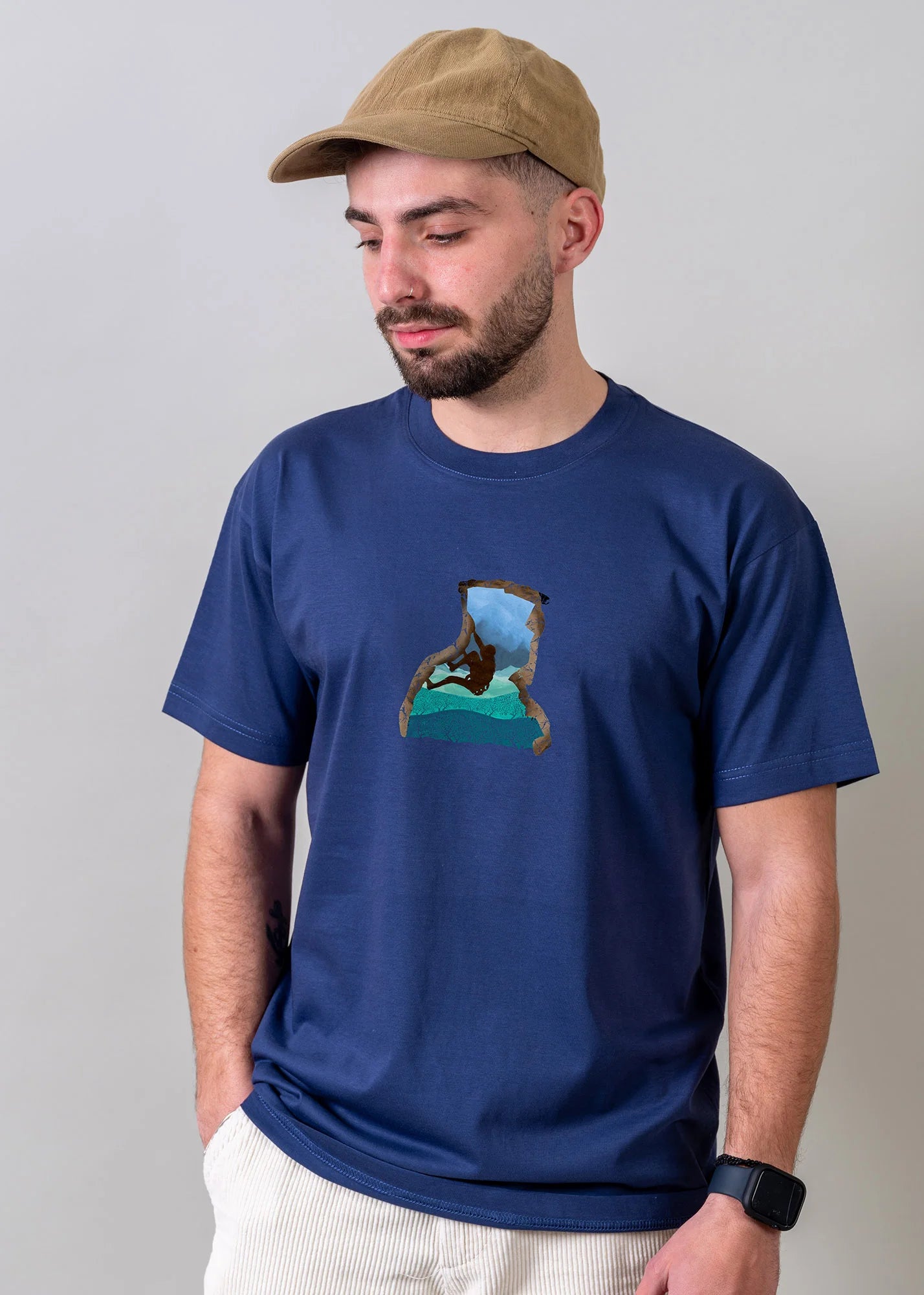 Cretan rock climber - T-Shirts