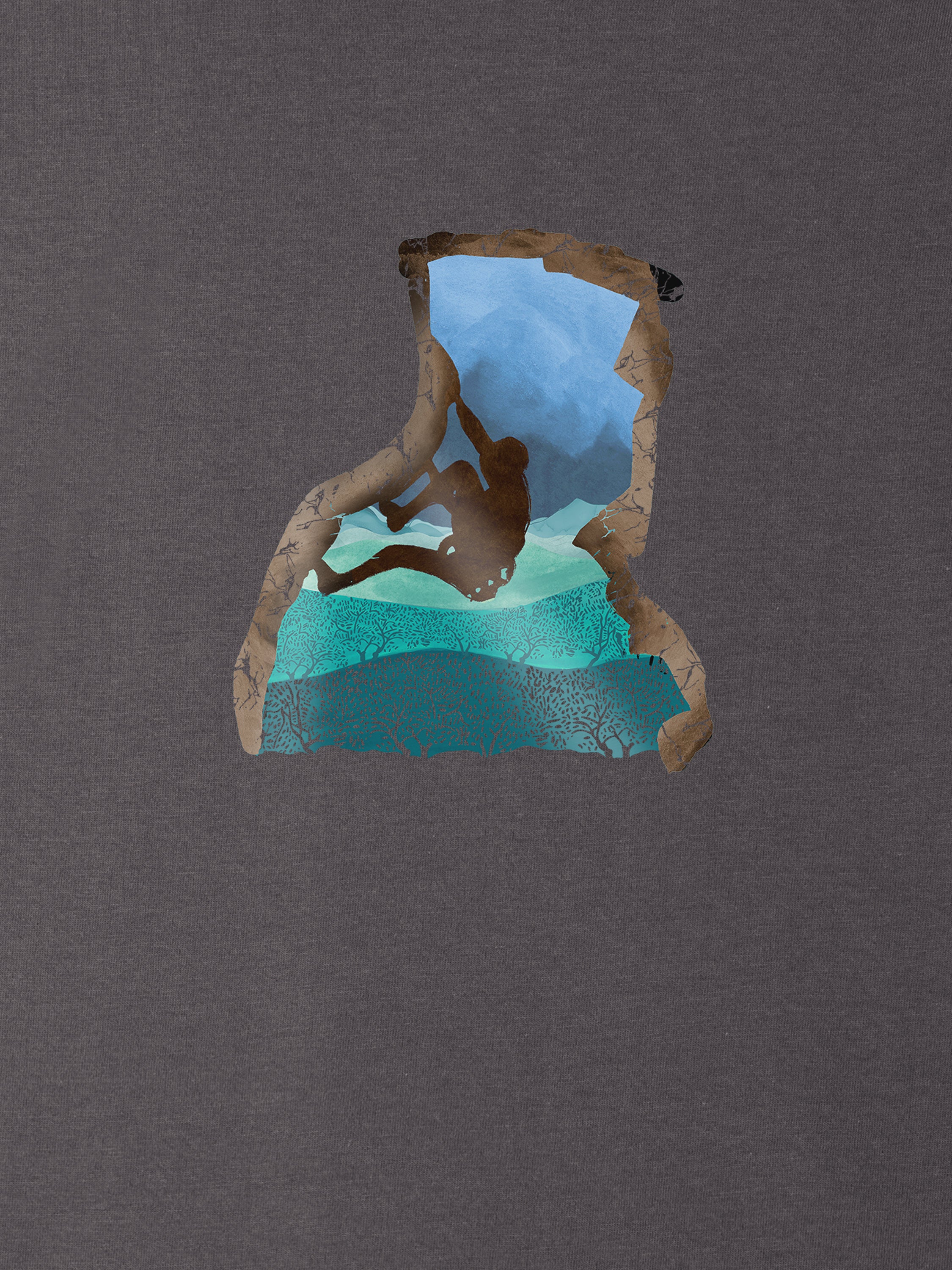 Cretan rock climber - T-Shirts
