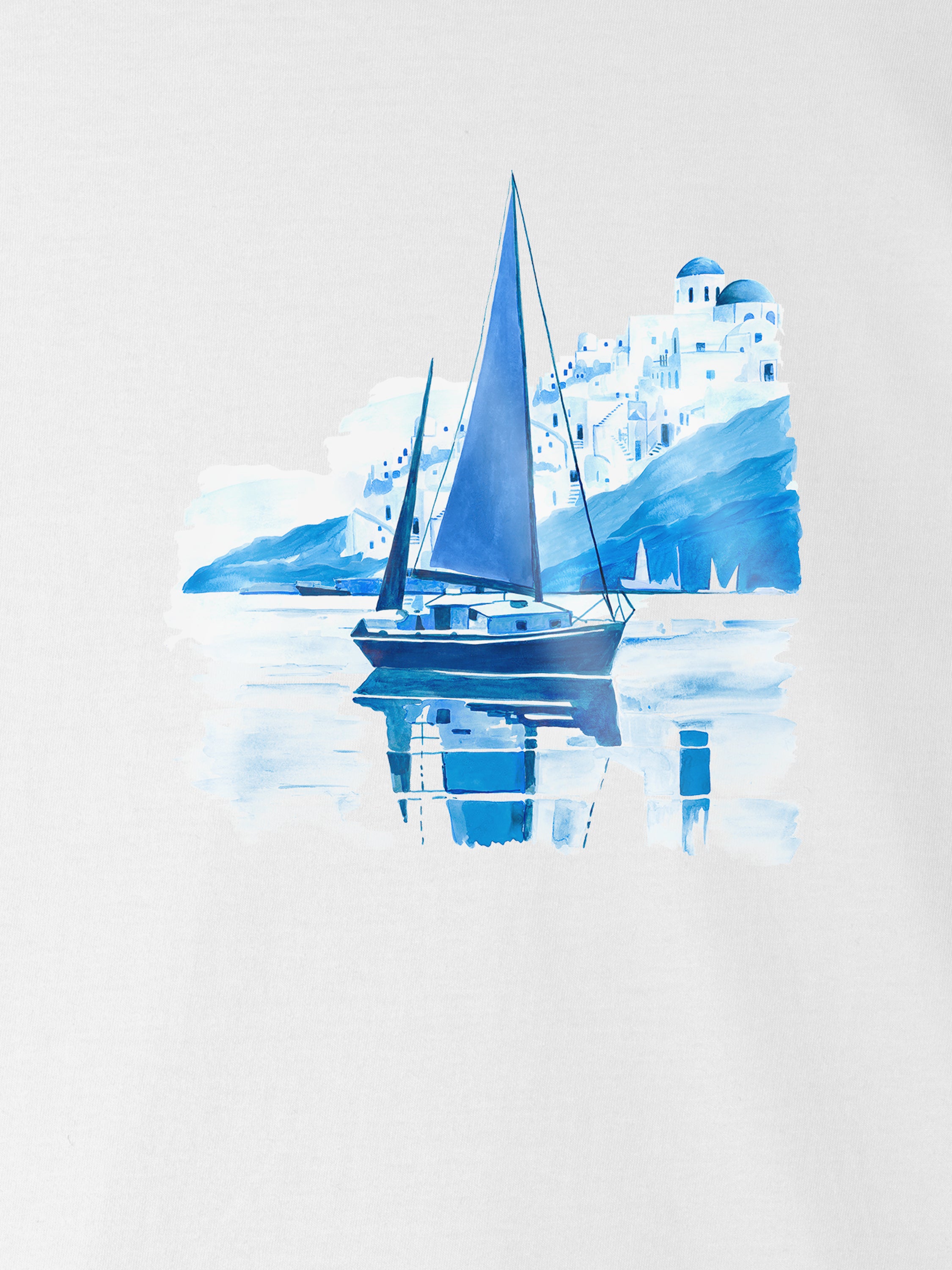 Santorini Sail  - T-Shirts