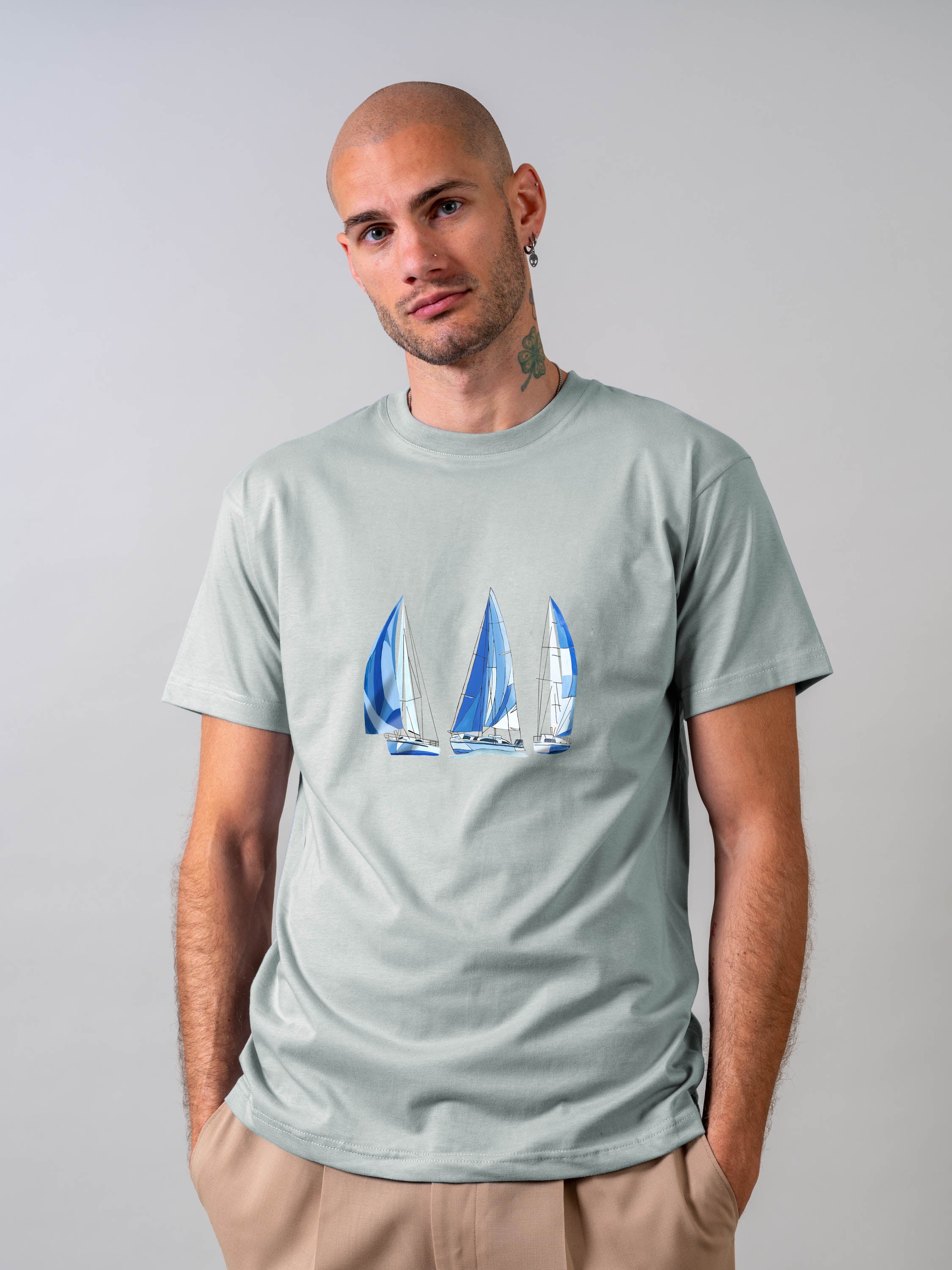 Greek sailing boats - T-Shirts