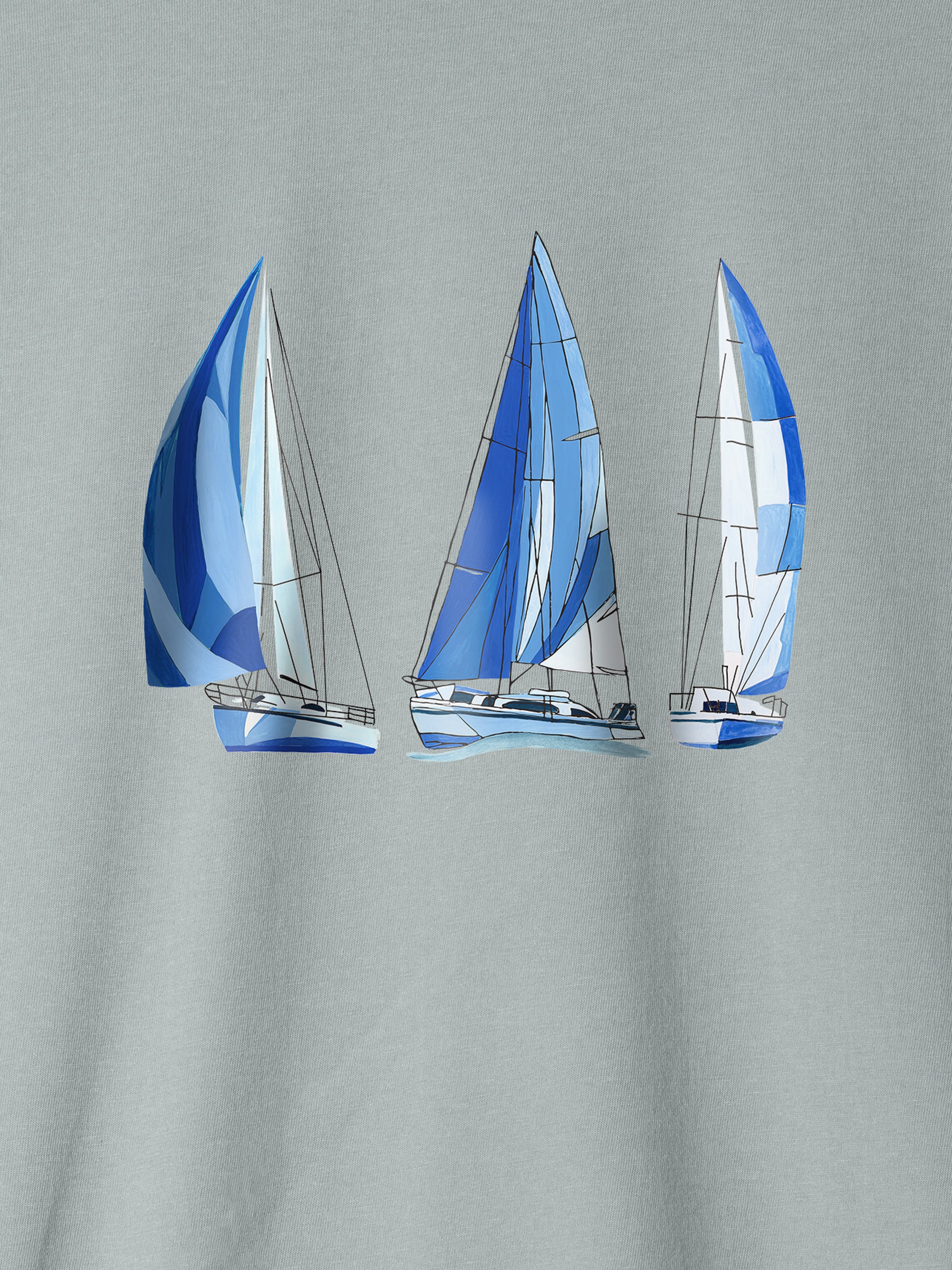 Greek sailing boats - T-Shirts