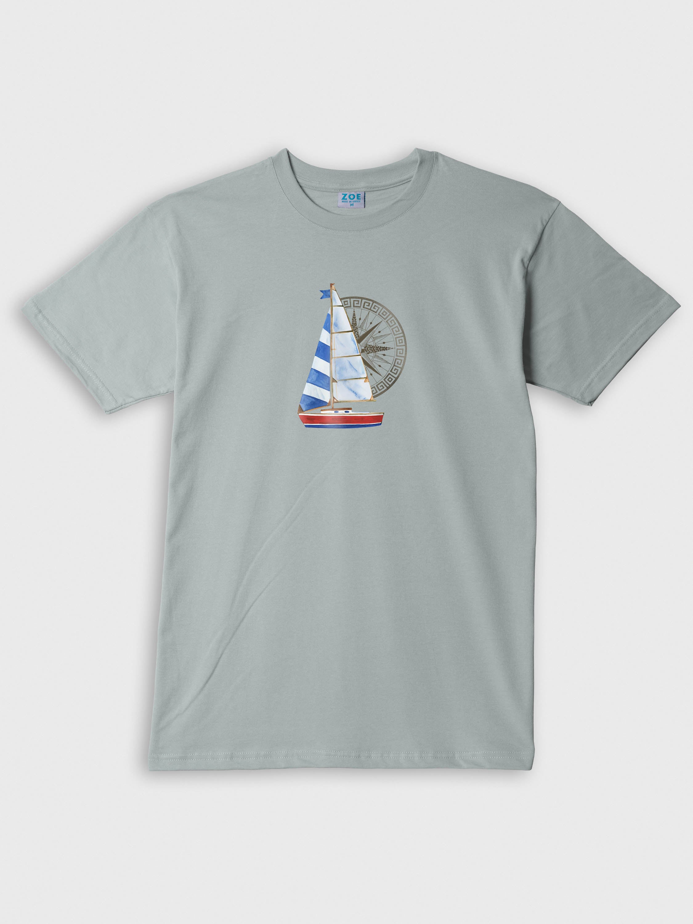 Sailing boat & Compass - T-Shirts