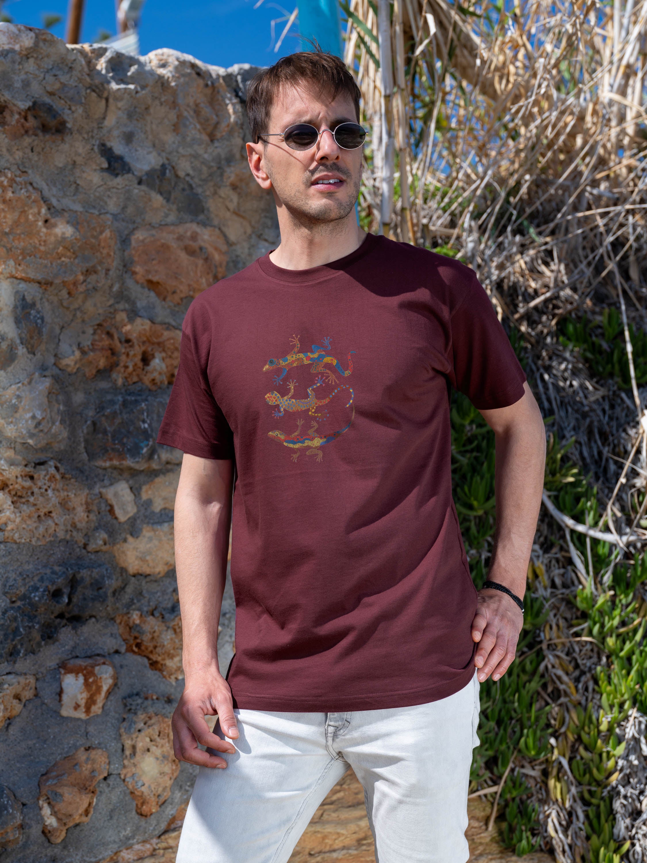 Aegean lizards - T-Shirts