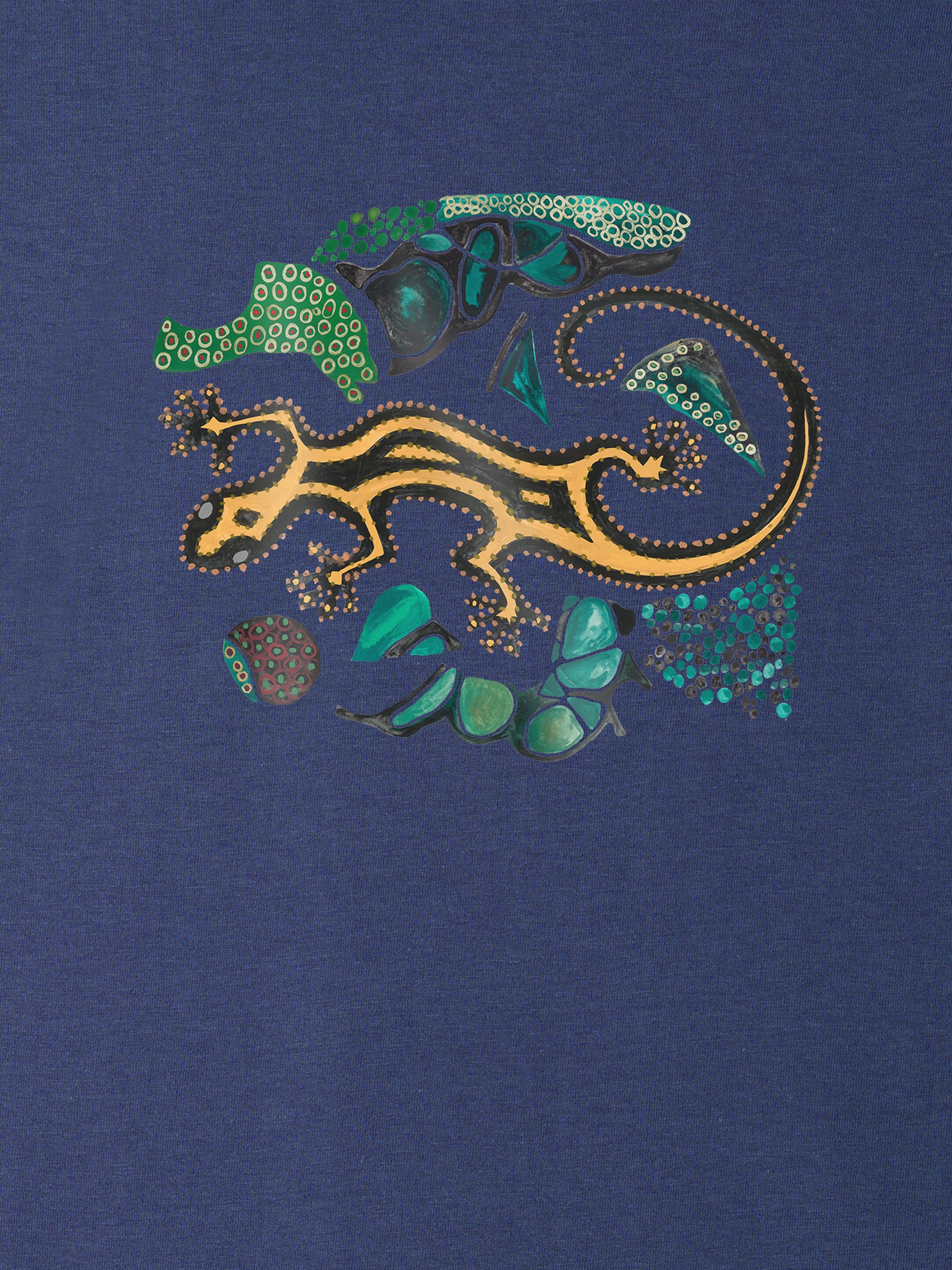Mosaic Gecko - T-Shirts