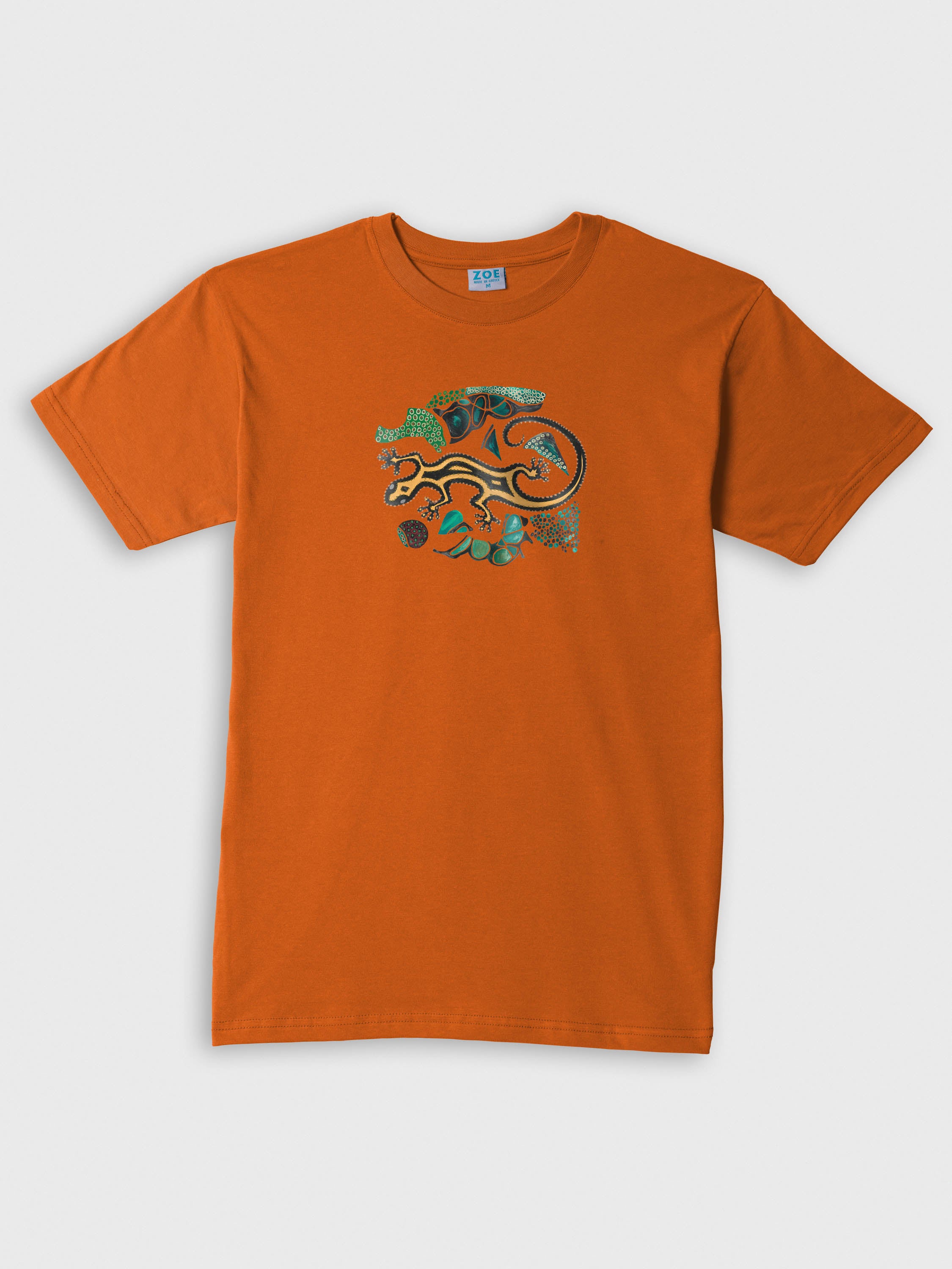 Mosaic Gecko - T-Shirts
