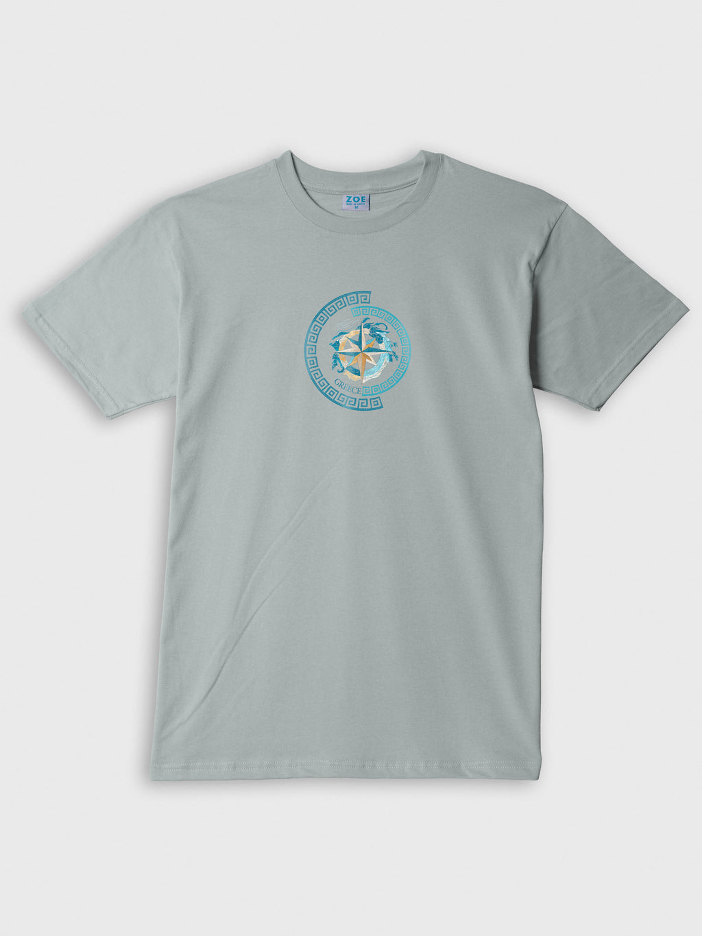 Greek Compass and key pattern - T-Shirts