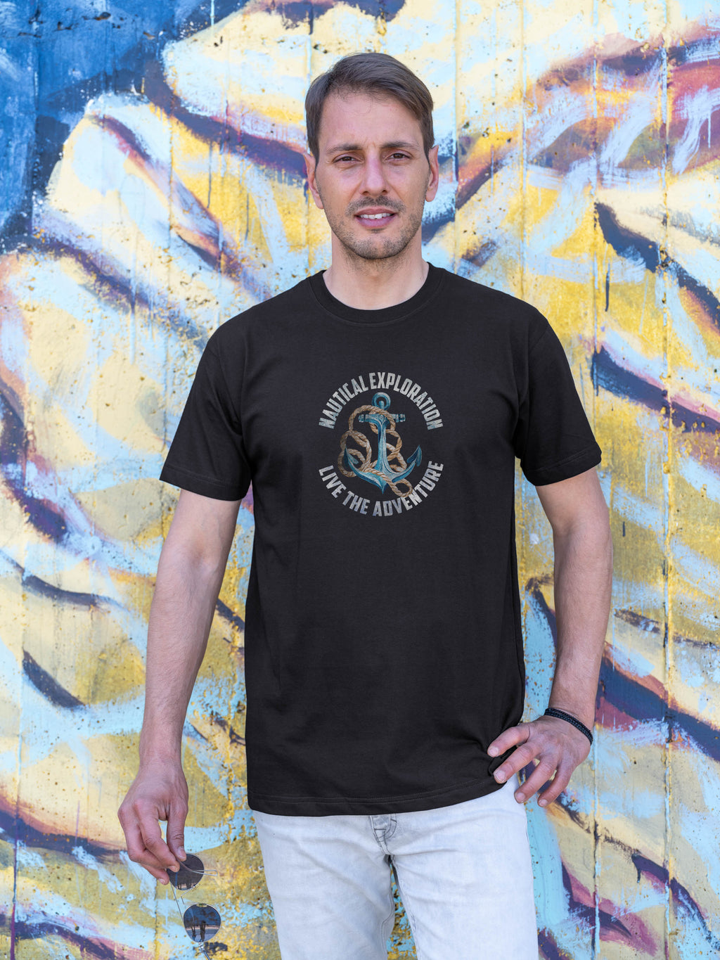 Nautical Exploration Anchor - T-Shirts