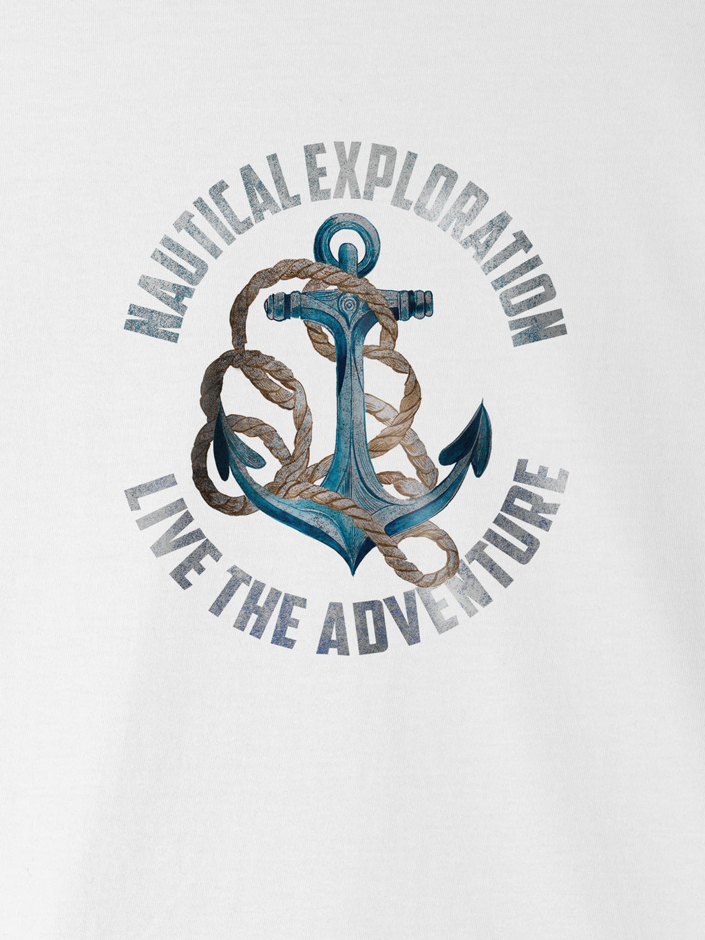 Nautical Exploration Anchor - T-Shirts