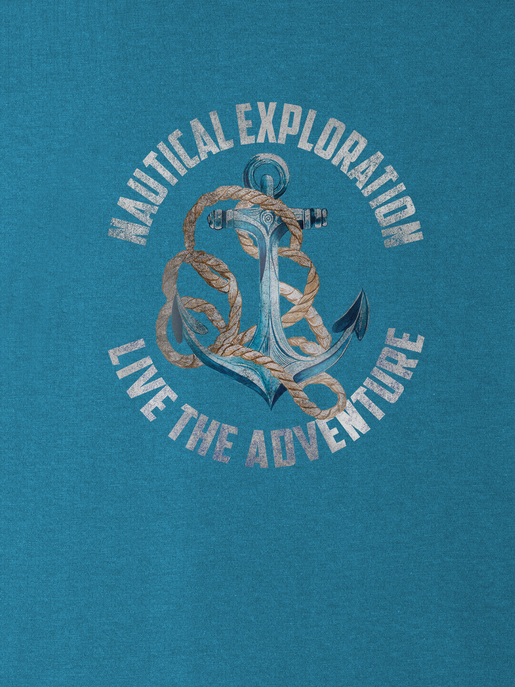 Nautical Exploration Anchor - T-Shirts