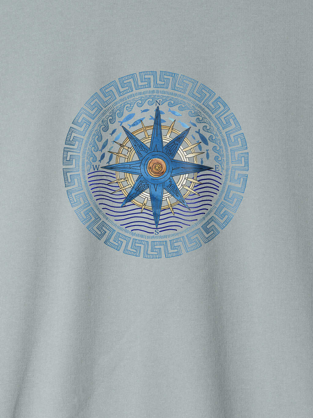 Aegean Star Compass - T-Shirts