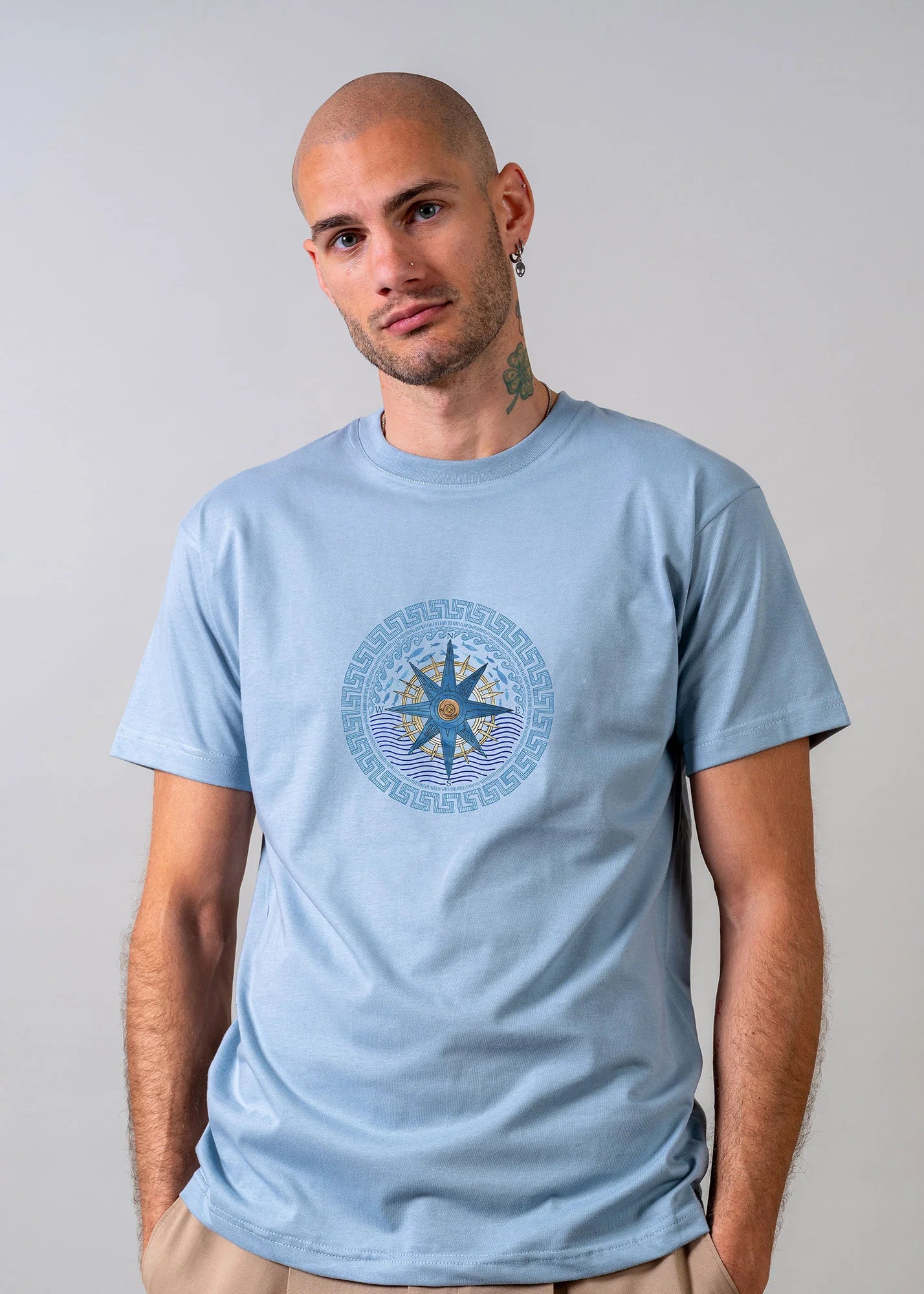 Aegean Star Compass - T-Shirts