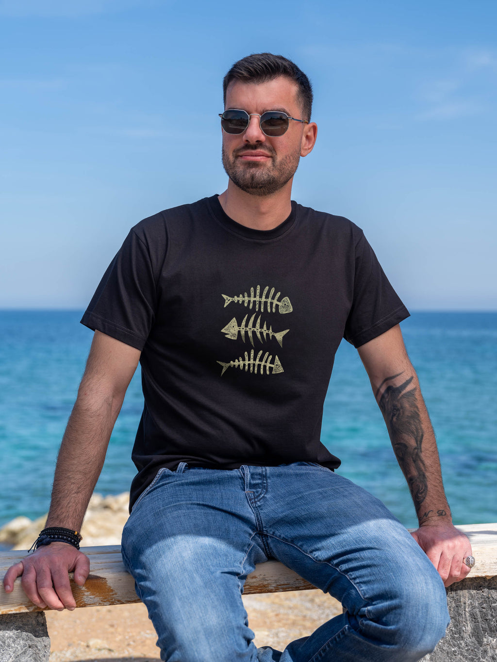 Fish Bones Trio - T-Shirts