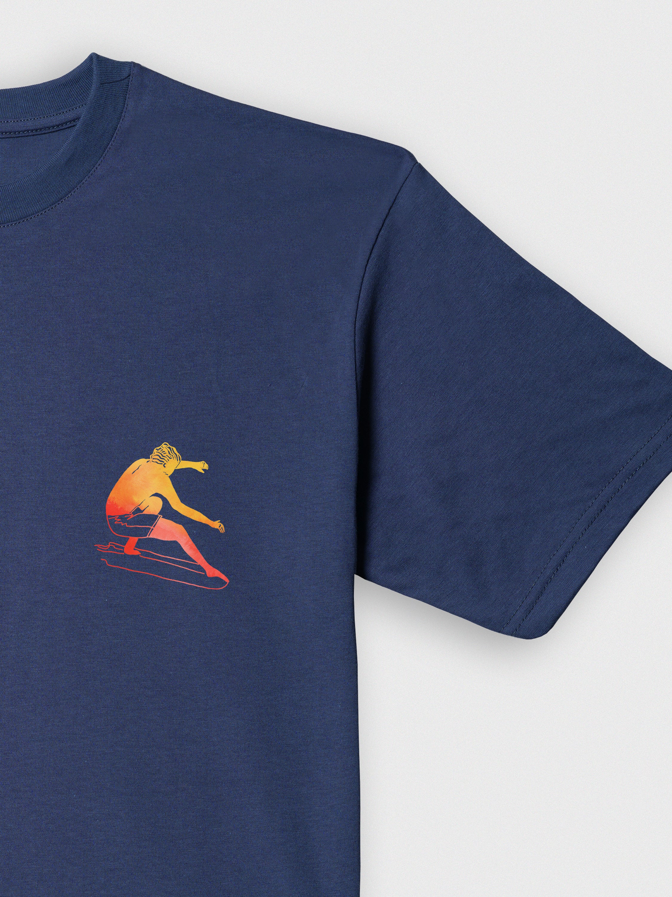 Rising Wave Surfer - T-Shirts
