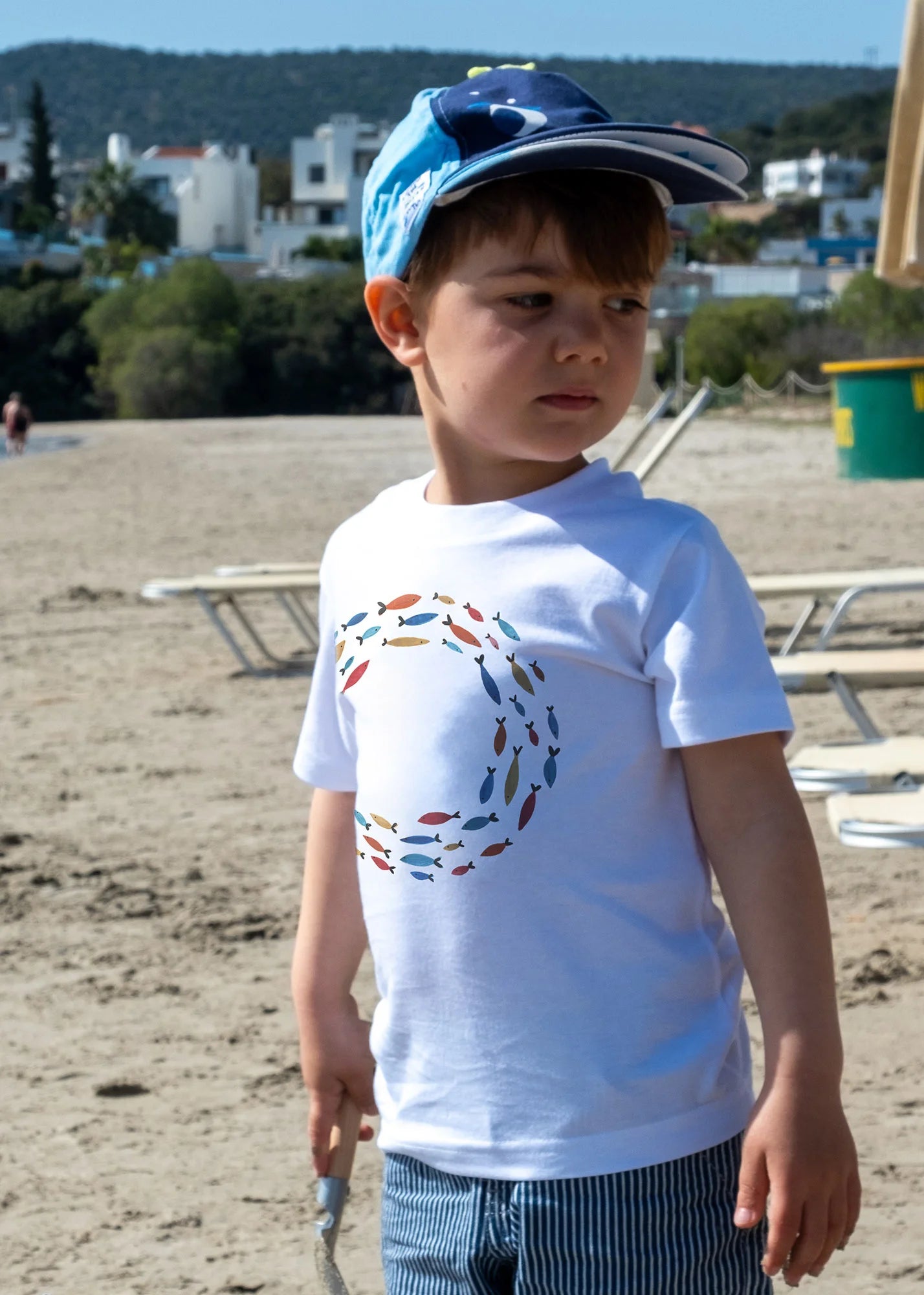 Colorful Fish Circle - T-Shirts