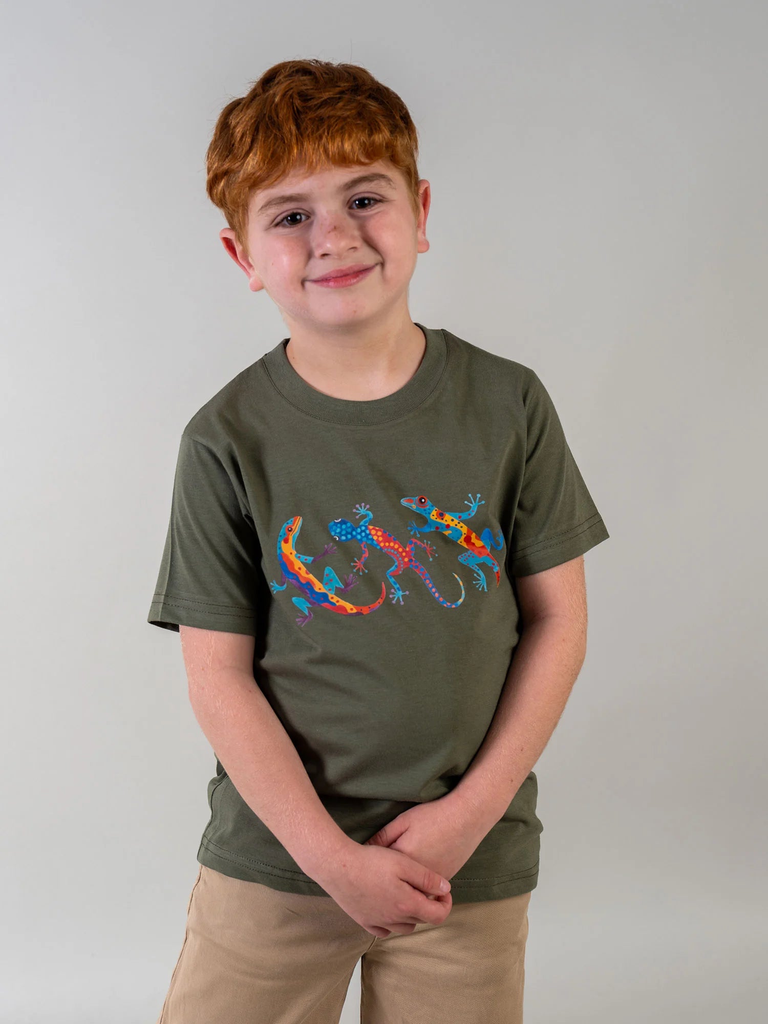 Colorful Lizards - T-Shirts