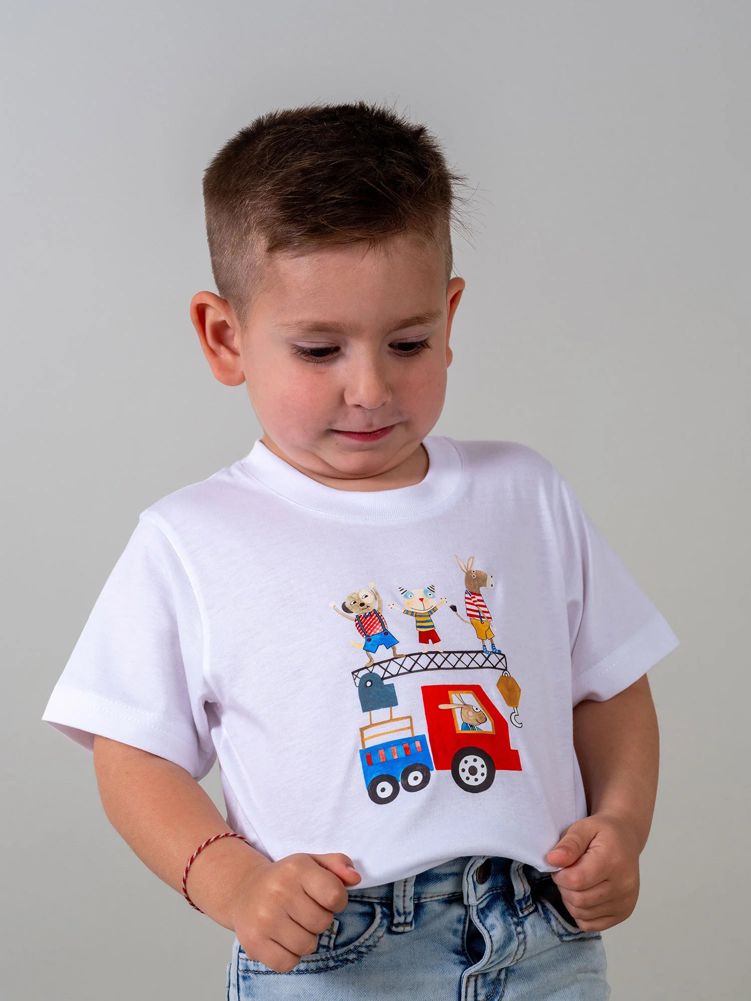 Ride on a Fire Engine - T-Shirts
