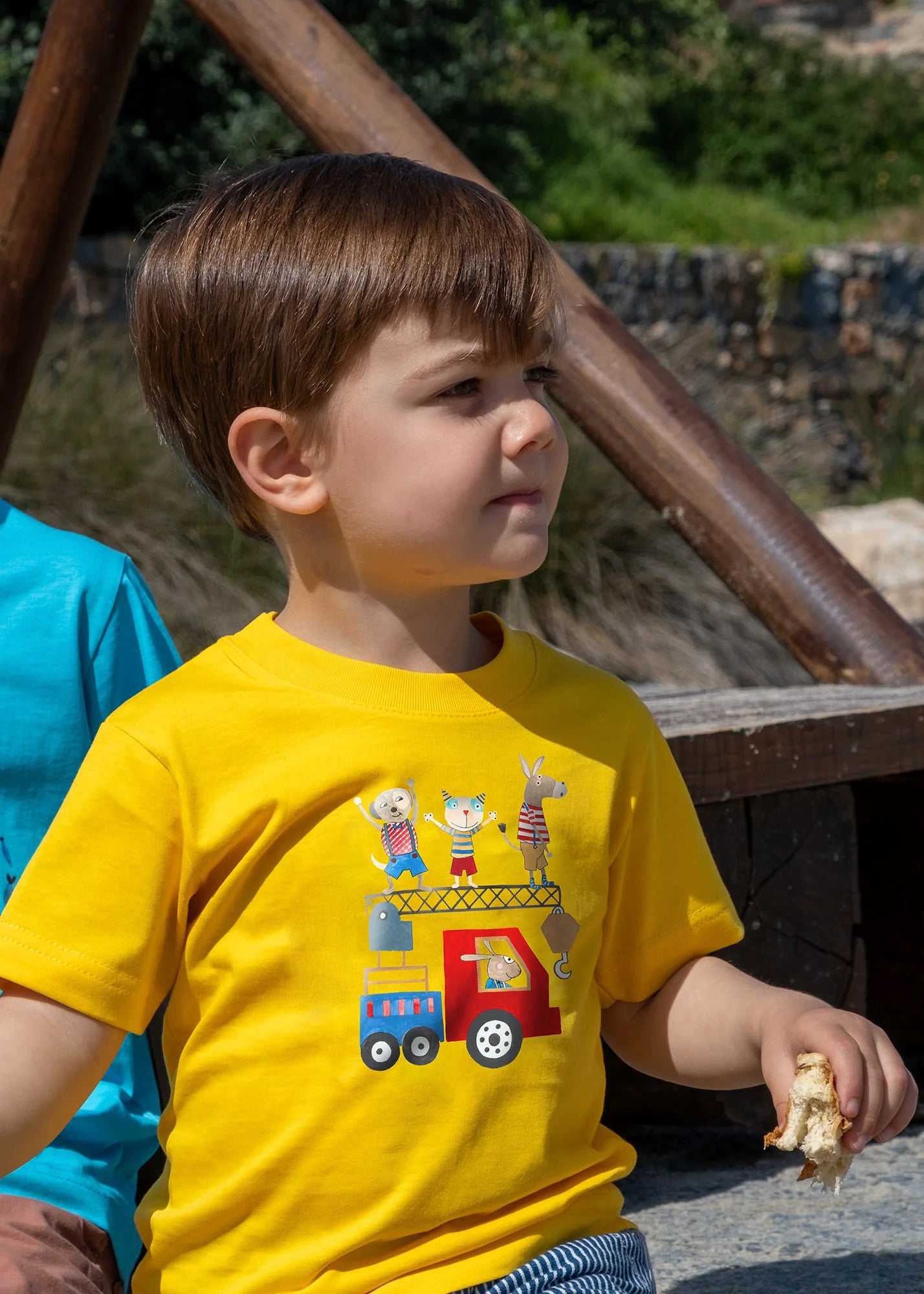 Ride on a Fire Engine - T-Shirts