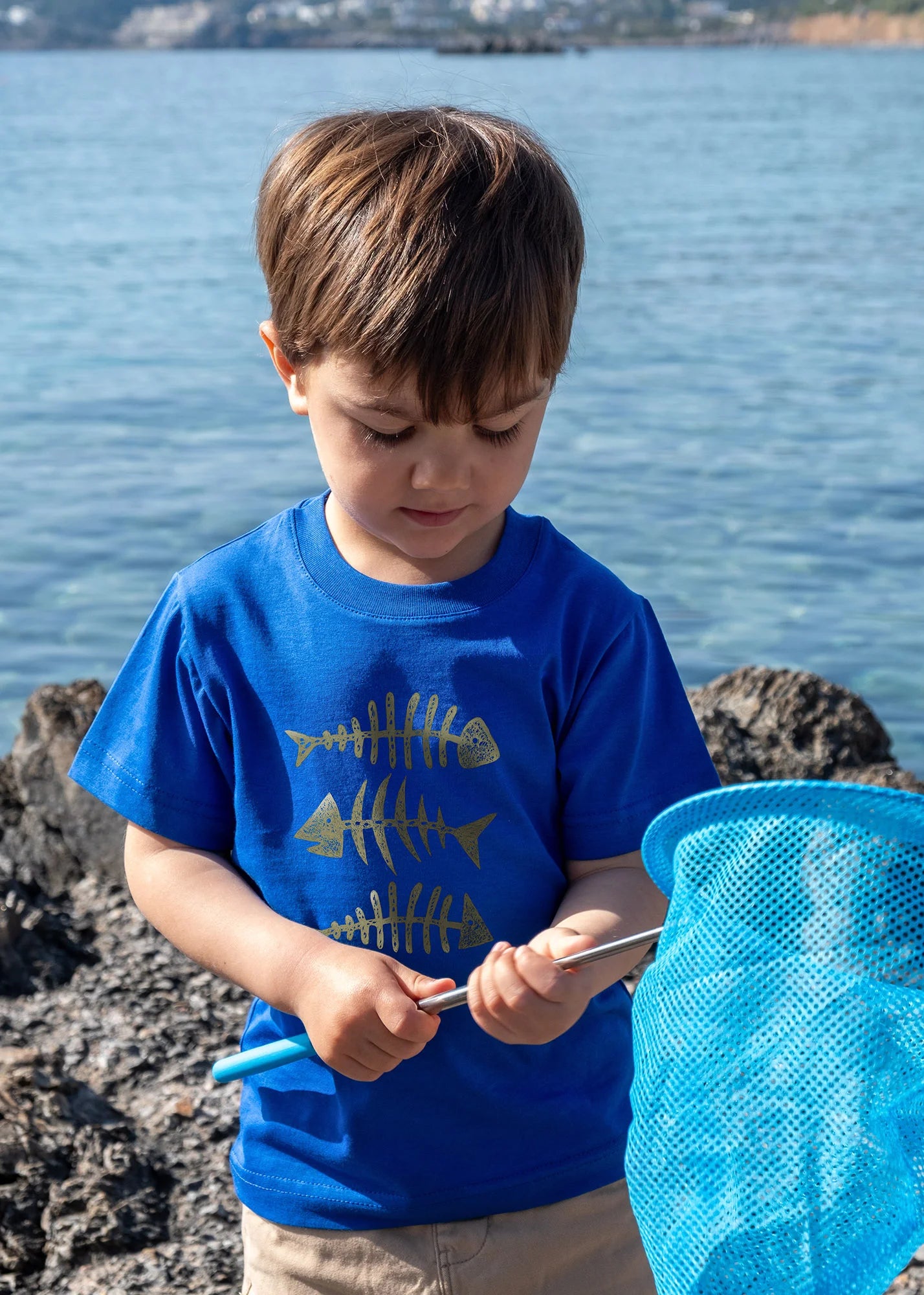 Trio of Fish Skeletons - T-Shirts