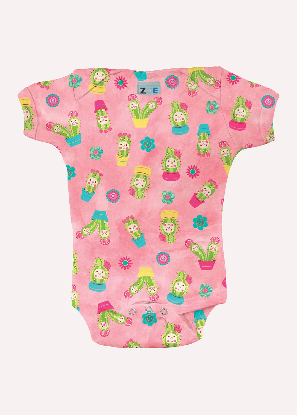 With sleeve - Cactus Doodles - Bodysuits