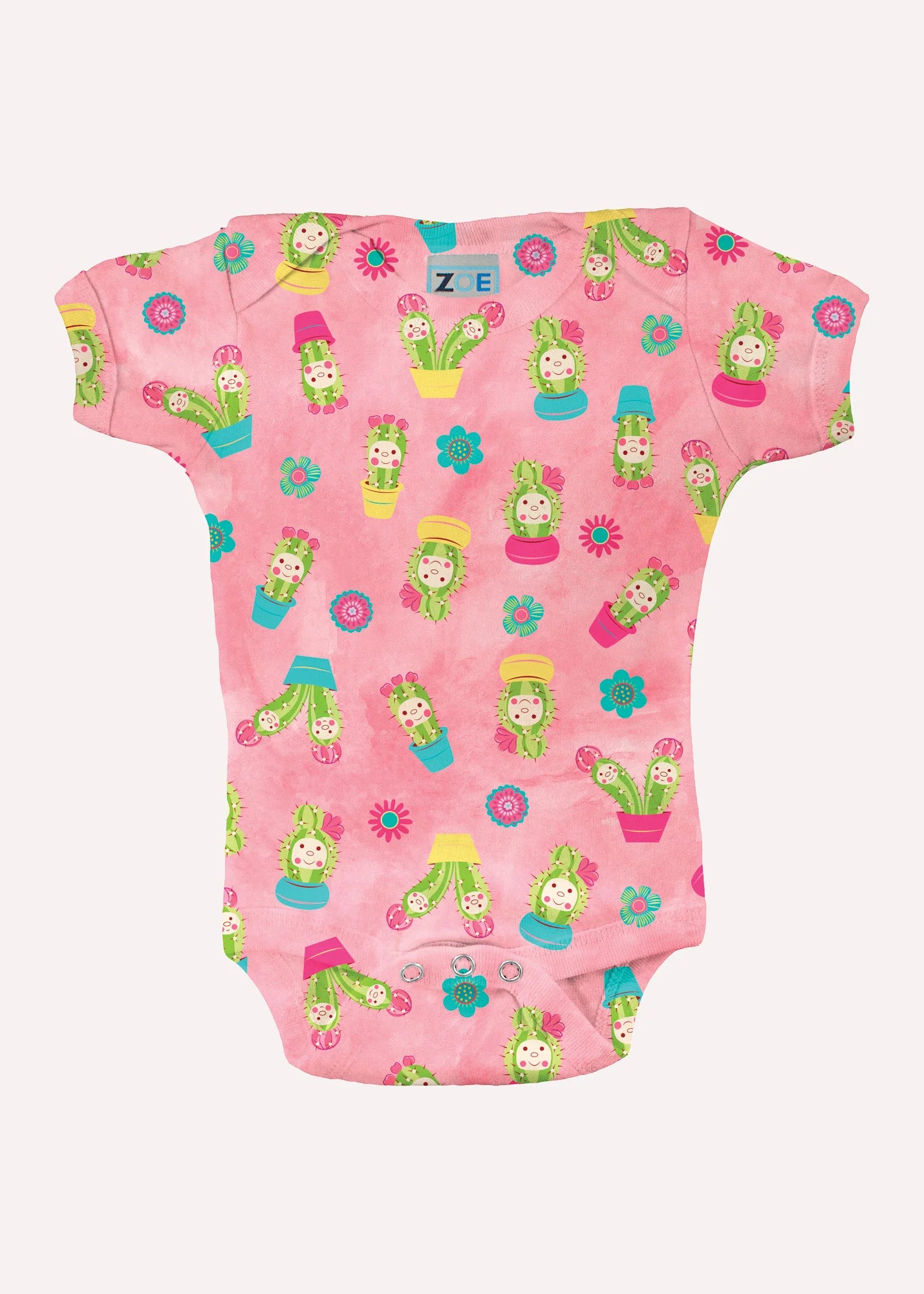 With sleeve - Cactus Doodles - Bodysuits